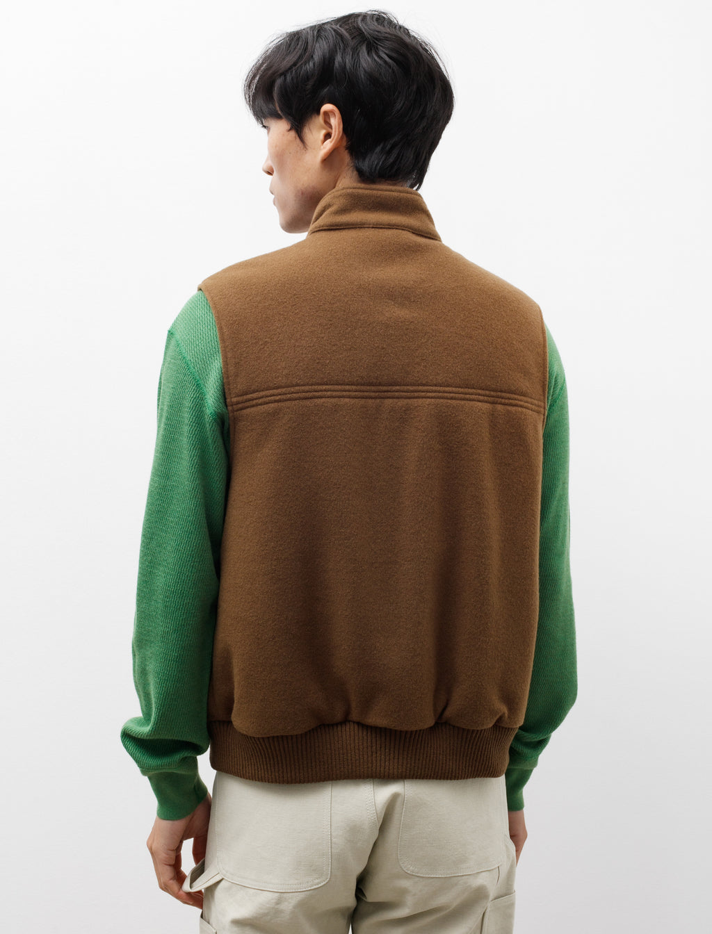 Cashmere Mosser Vest Brown