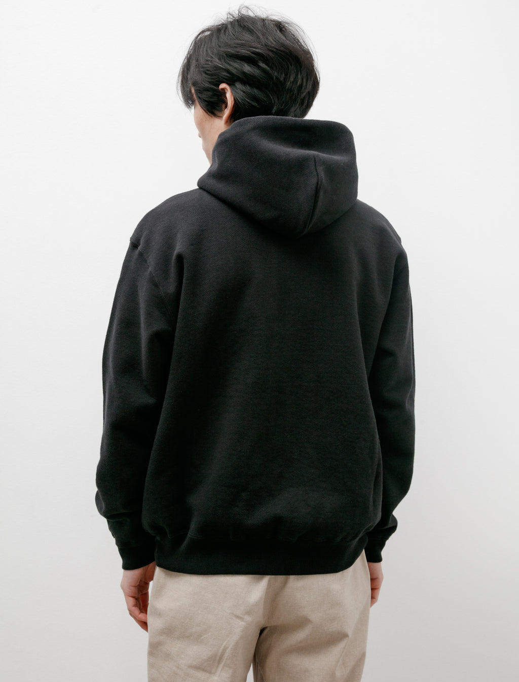 Heavy BD Sweat Zip Parka Black