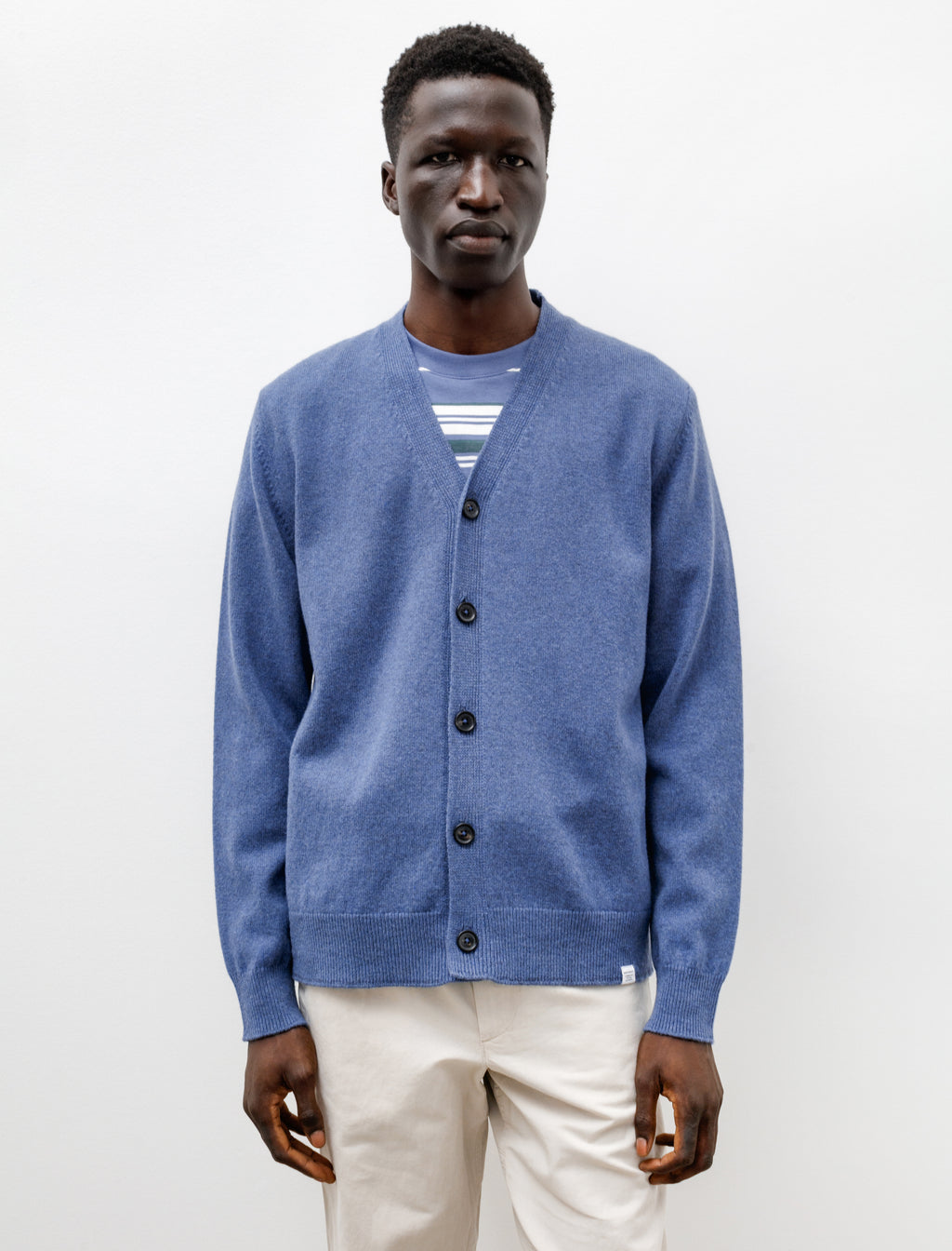 Norse Projects Adam Lambswool Calcite Blue – Neighbour