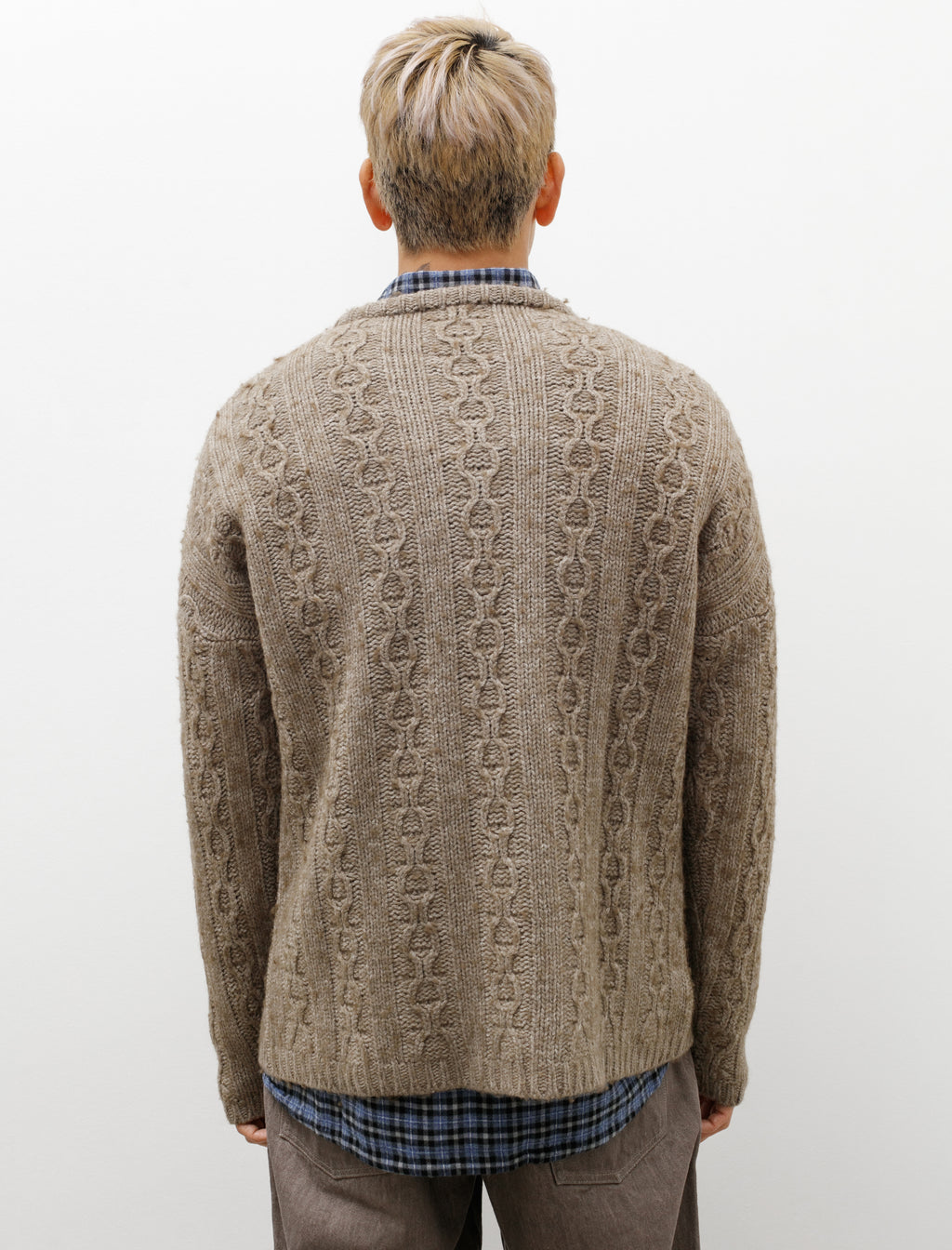 Popover Roundneck Peafowl Funky Chain Knit