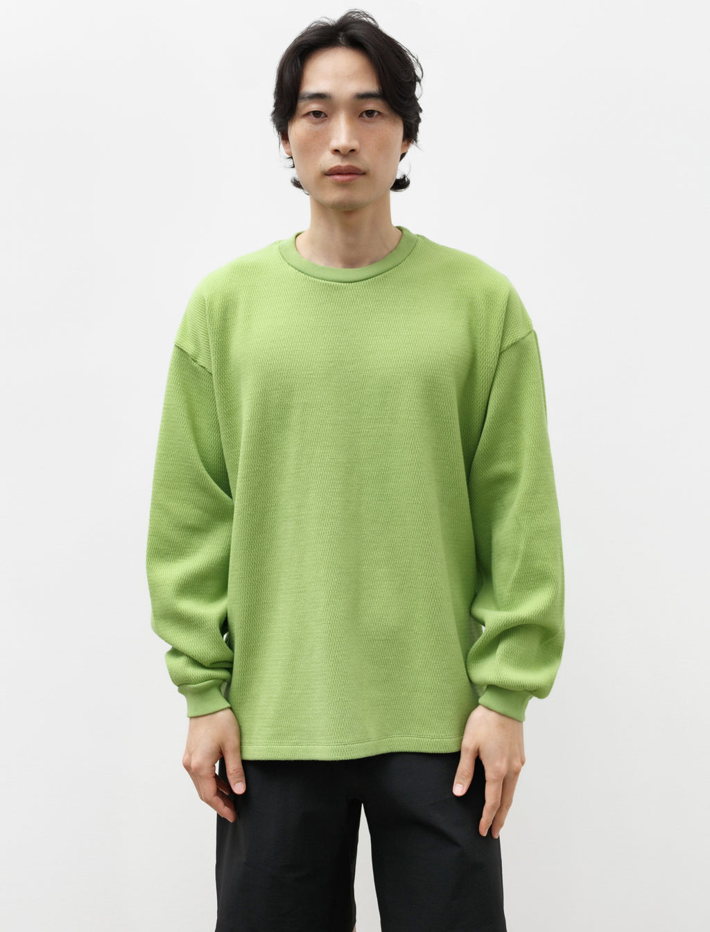 Polyploid Oversize Longsleeve C Apple Green – Neighbour