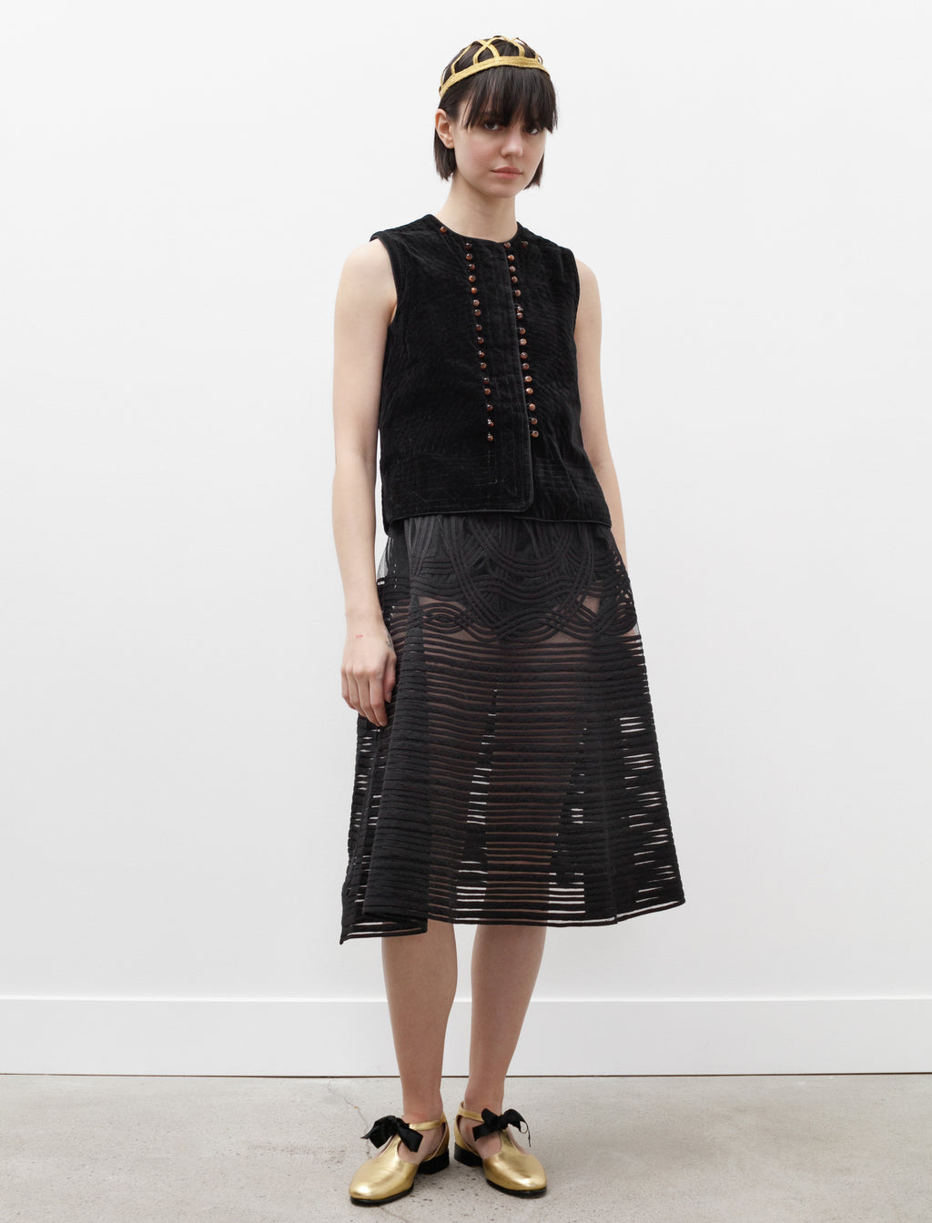 Bode Sheer Trellis Skirt – Neighbour