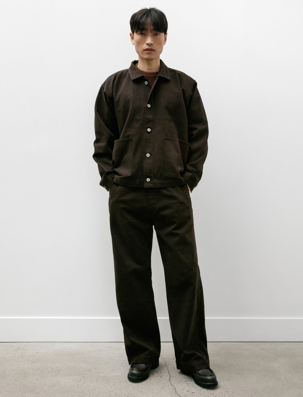 Taiga Takahashi Lot 202 Engineer Trousers Mix Brown – Neighbour