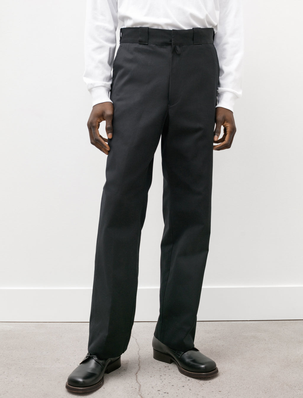 Cotton Gabardine Work Pant Black