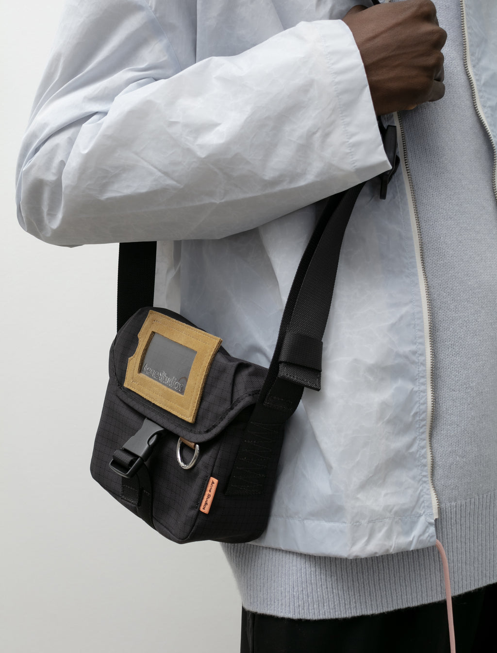 Acne Studios Men's Denim Mini Pouch Bag