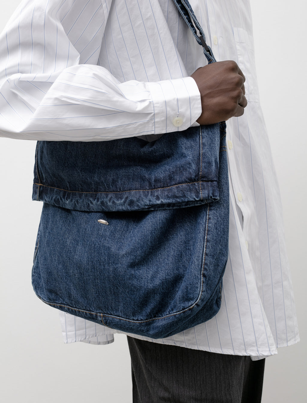 Our Legacy Sling Bag Mid Blue Denim – Neighbour