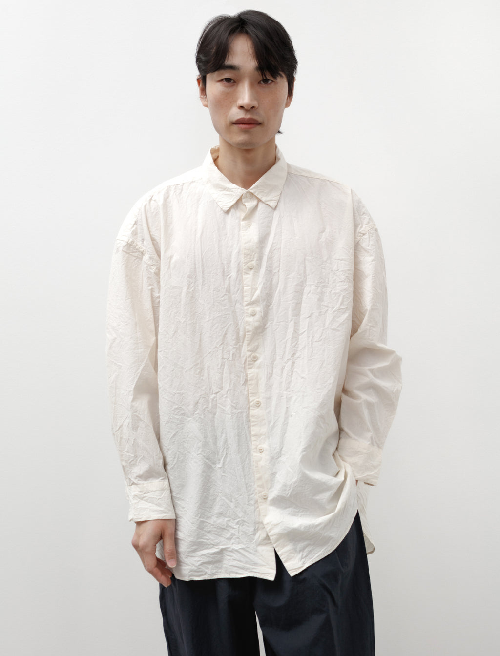 CASEY CASEY PAPER SHIRT XS - メンズファッション