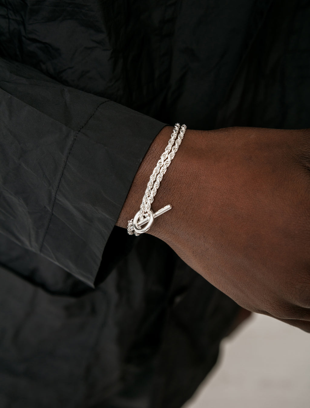 8,778円美品 All blues /Rope Bracelet Large silver