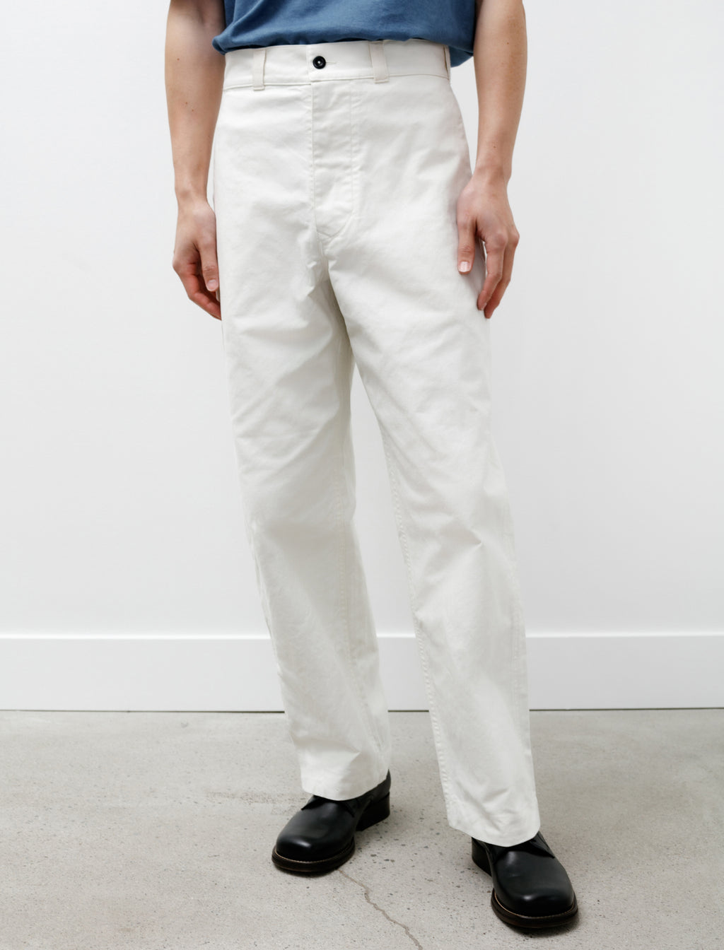 Margaret Howell MHL Fireman Trouser Cotton Drill Off White – Neighbour