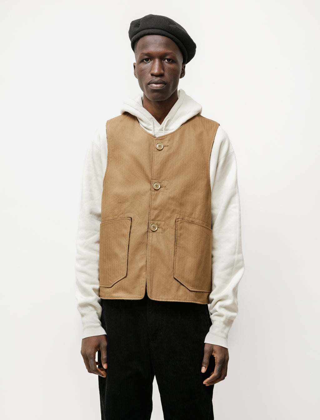 絶対一番安い Engineered Garments Over Vest HB Twill M ベスト - vsis.lk