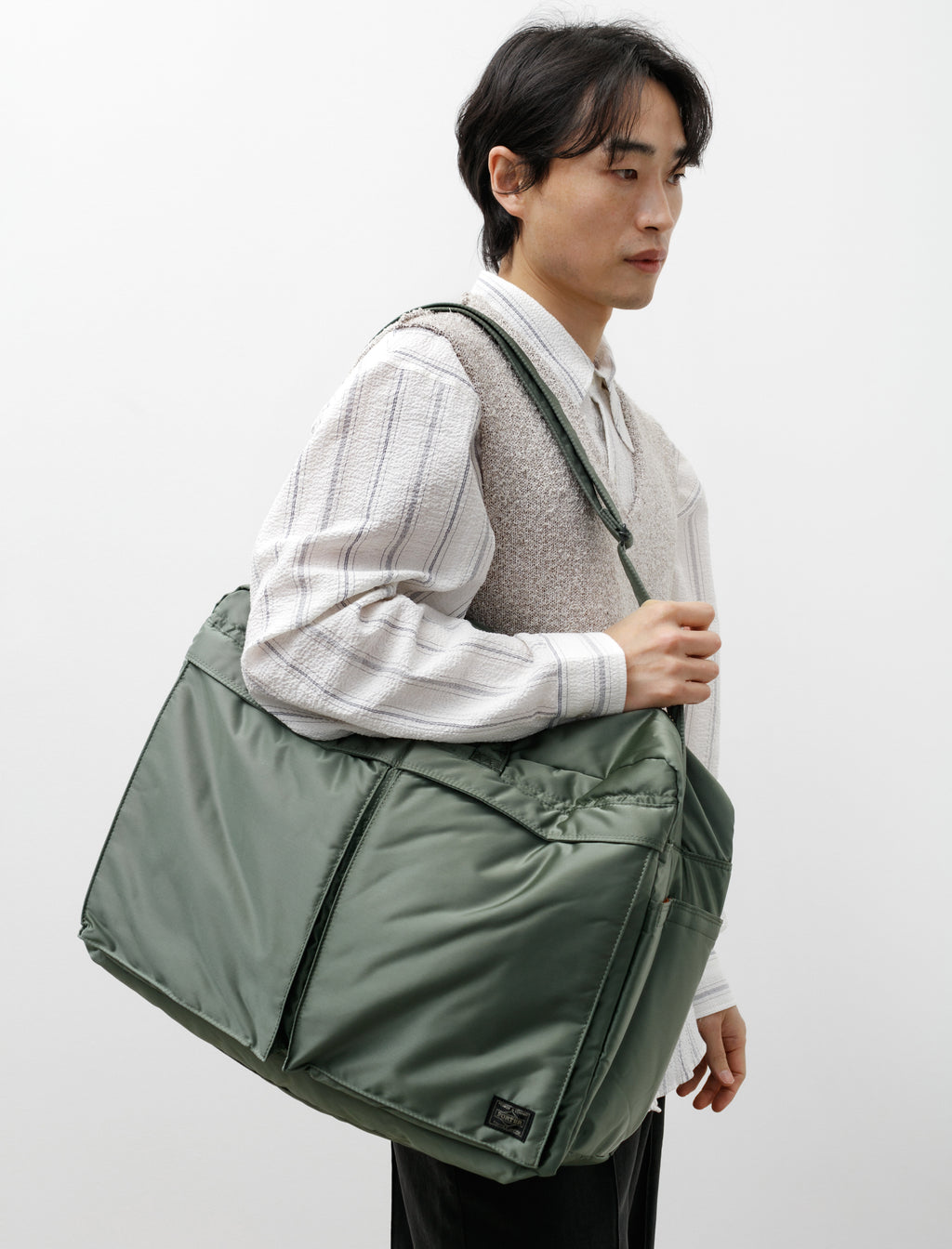 Porter Tanker 2Way Duffle Bag Sage Green – Neighbour