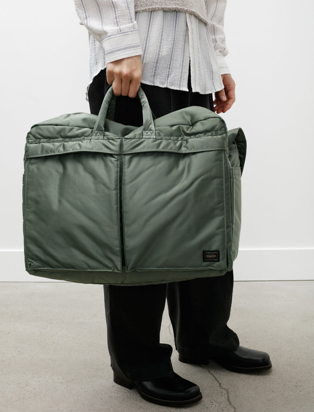 Porter Tanker 2Way Duffle Bag Sage Green – Neighbour