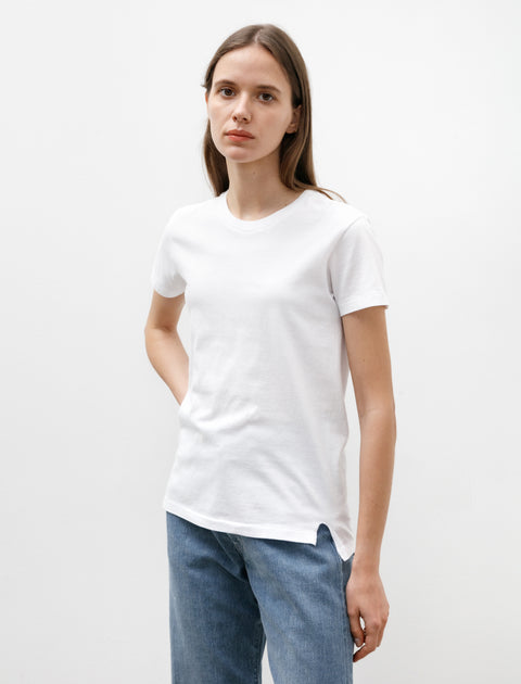 Auralee Seamless Crewneck Tee White