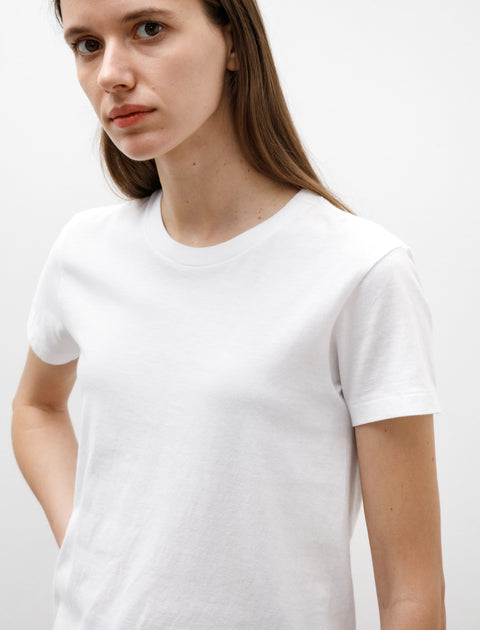 Auralee Seamless Crewneck Tee White