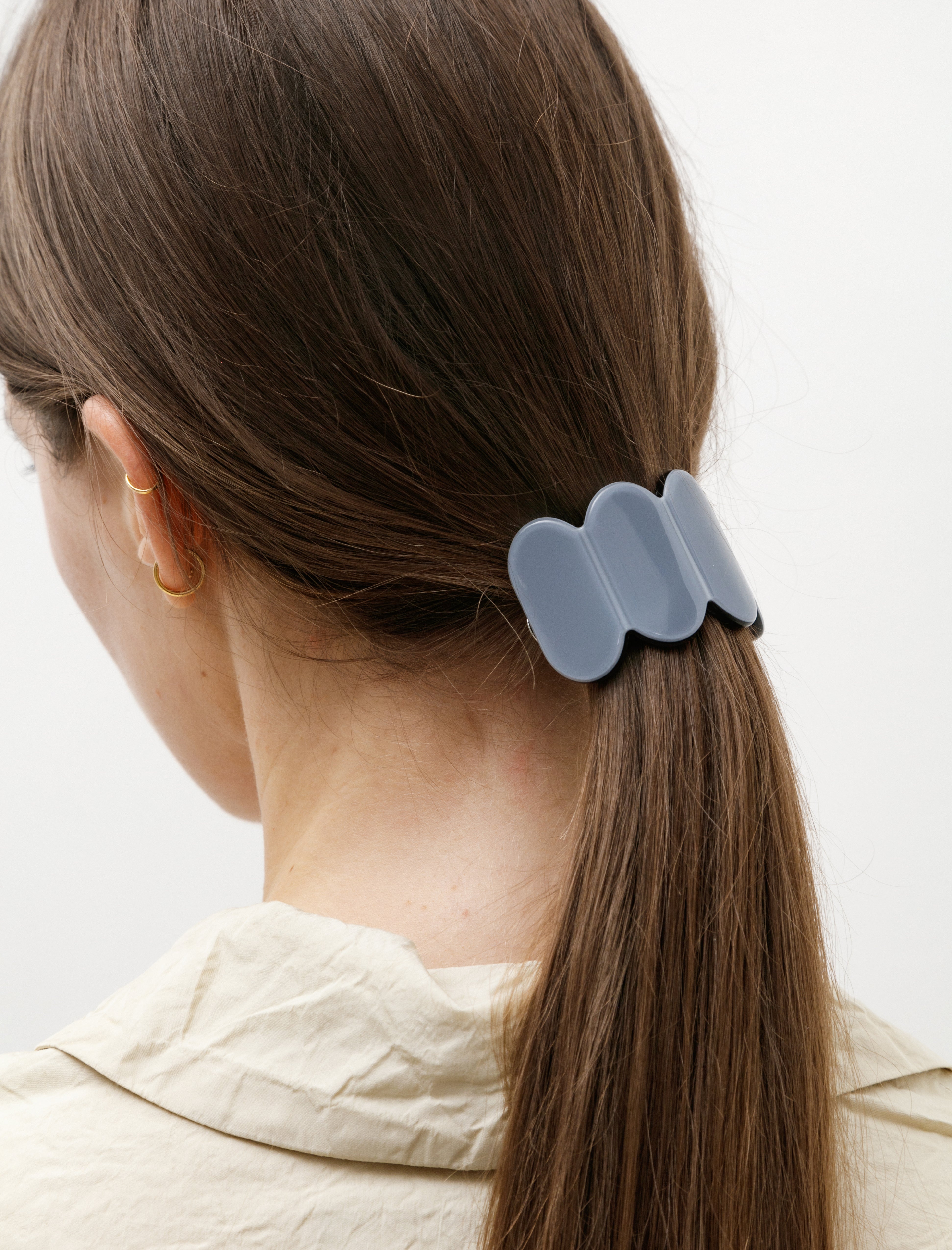 Deliska Rounded Bubble Ponytail Barrette