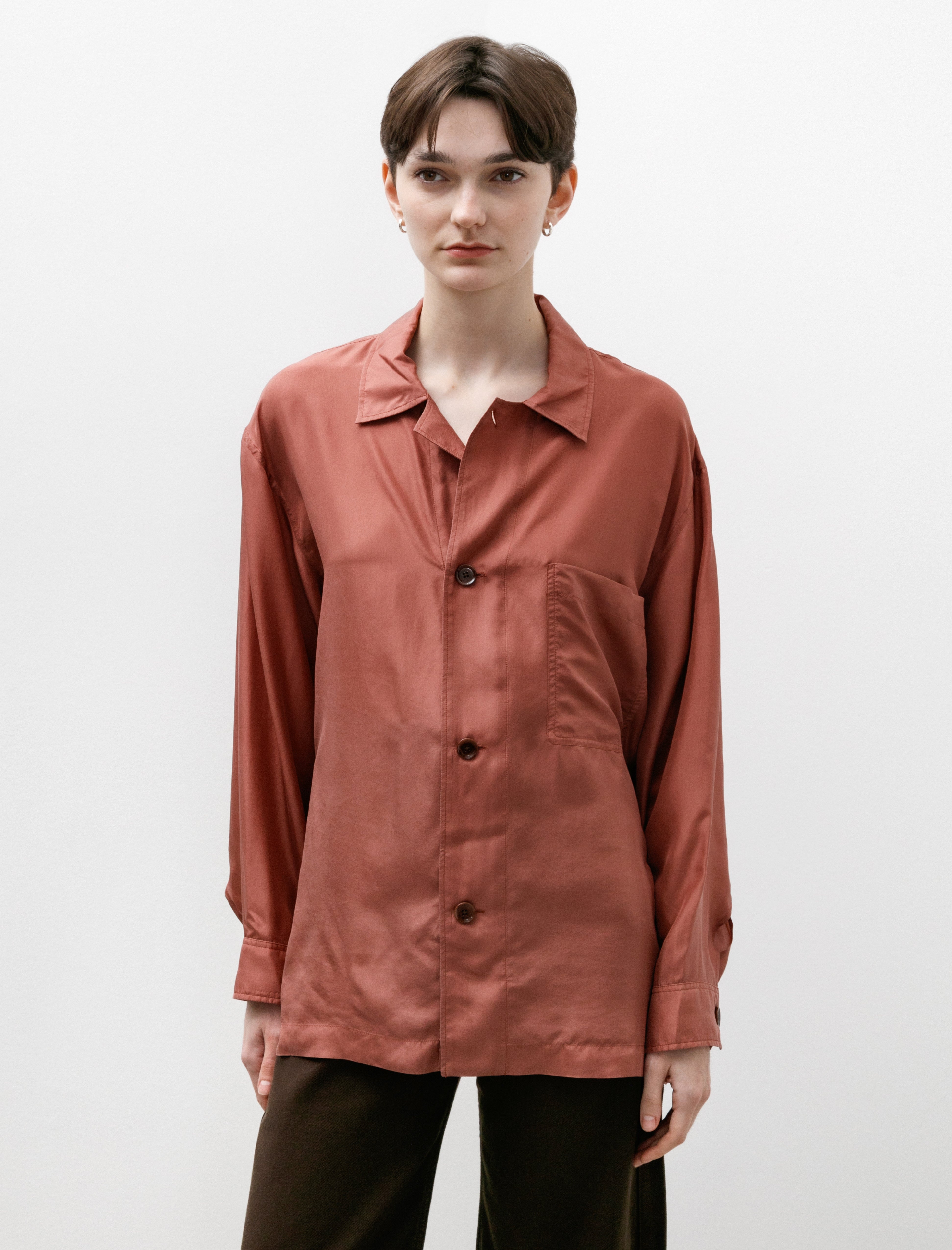 Lemaire Pyjama Shirt W Blush