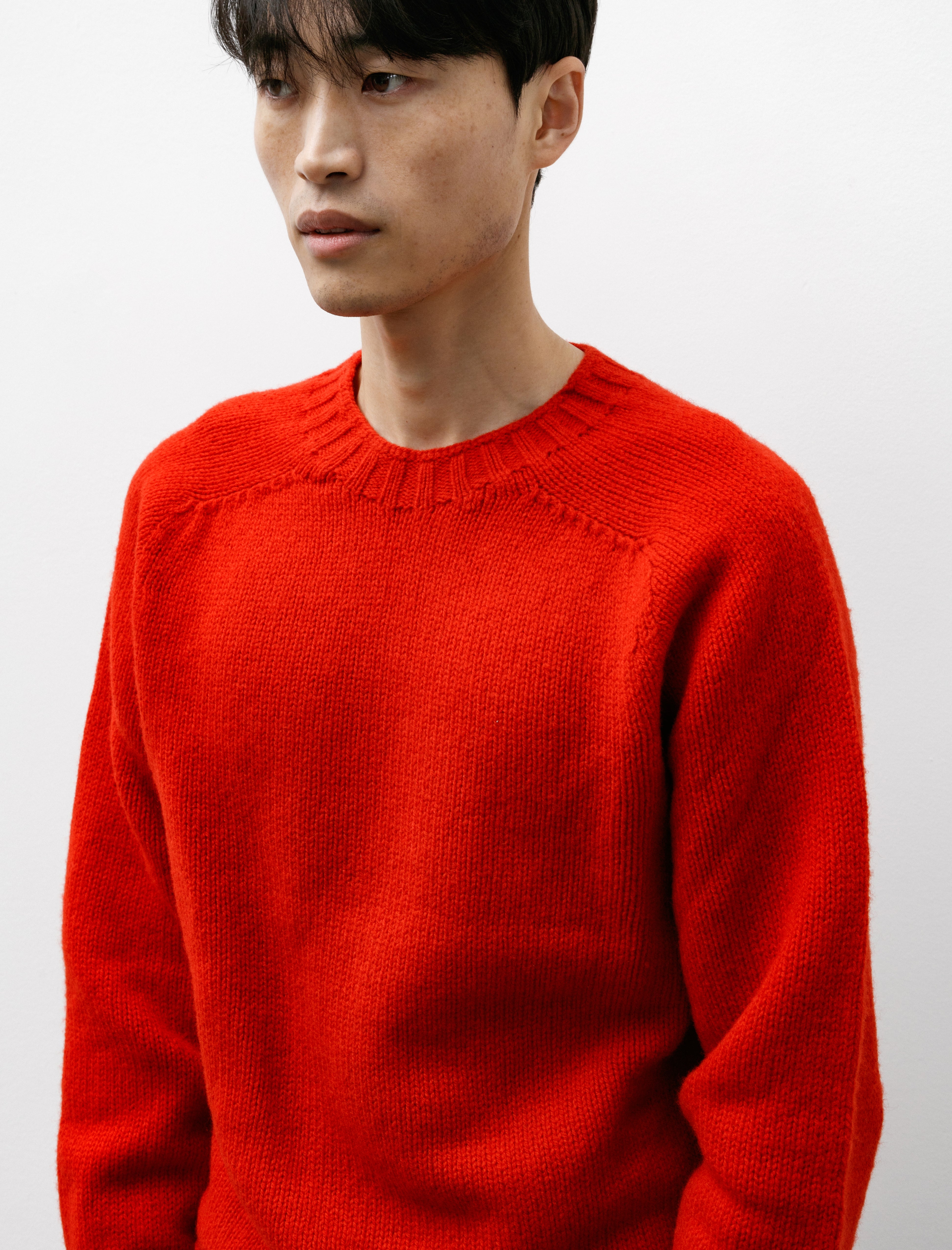 Howlin' Boxy Space Knit Pullover Red