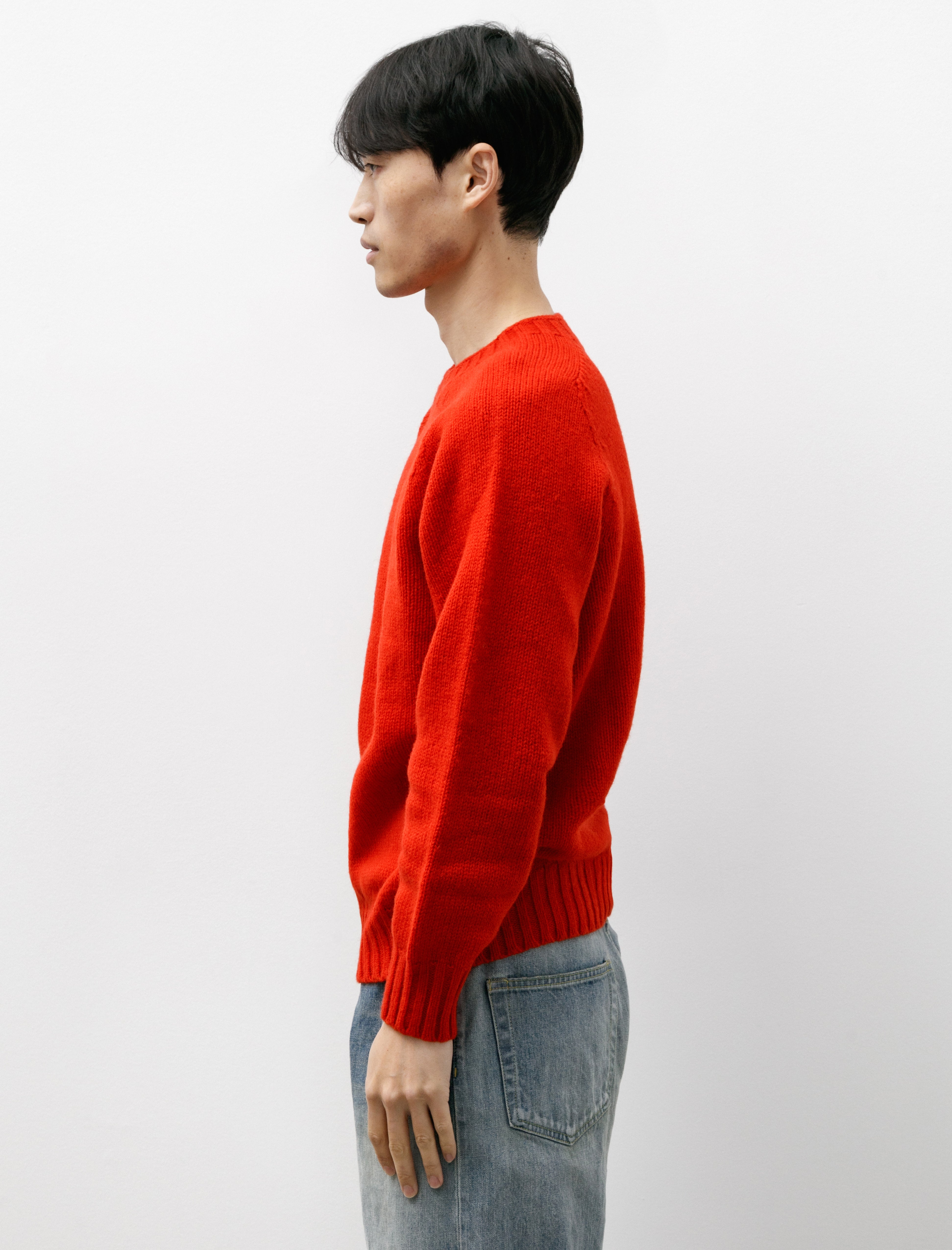 Howlin' Boxy Space Knit Pullover Red