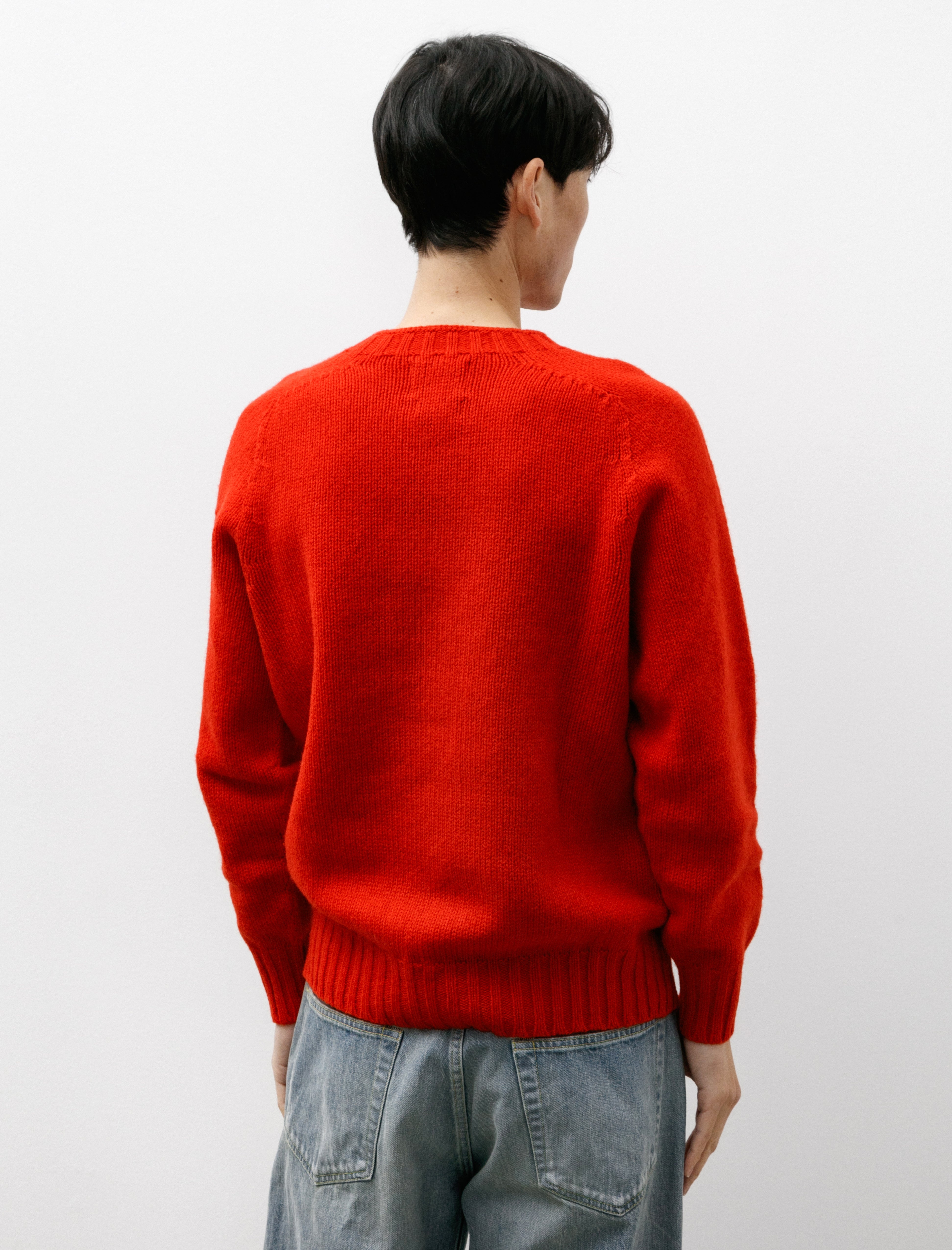 Howlin' Boxy Space Knit Pullover Red