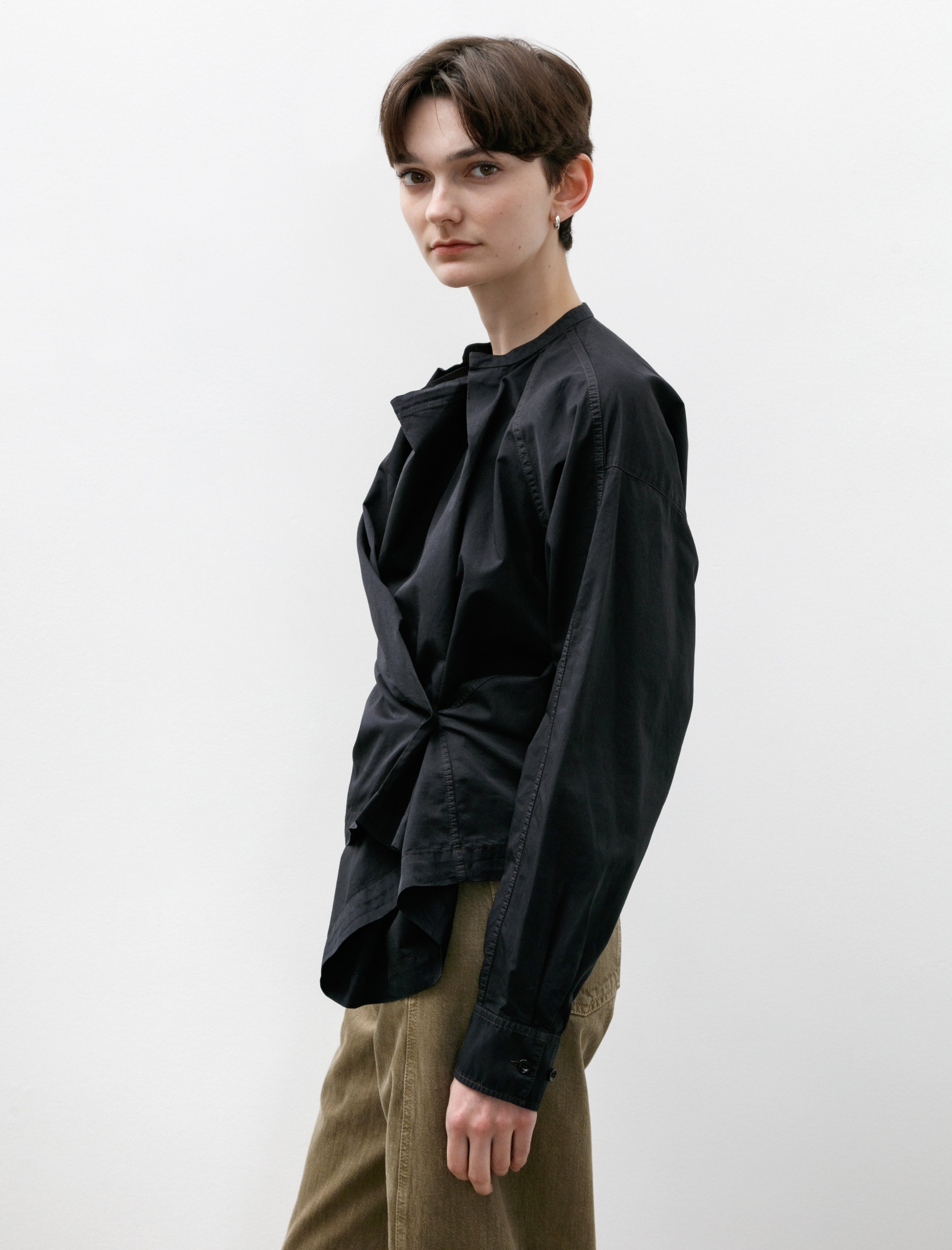 Lemaire Twisted Top Ash Black