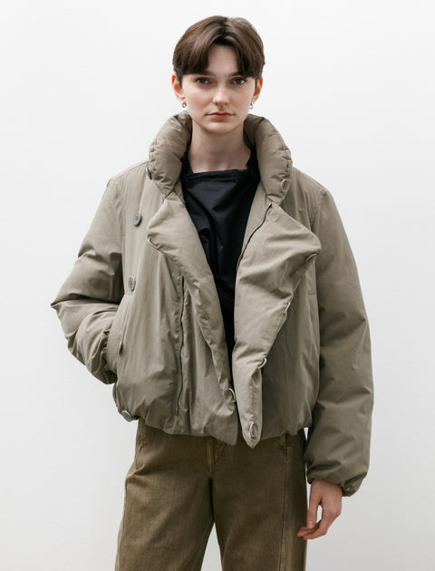 Lemaire Short Puffer Blouson Desert Sage