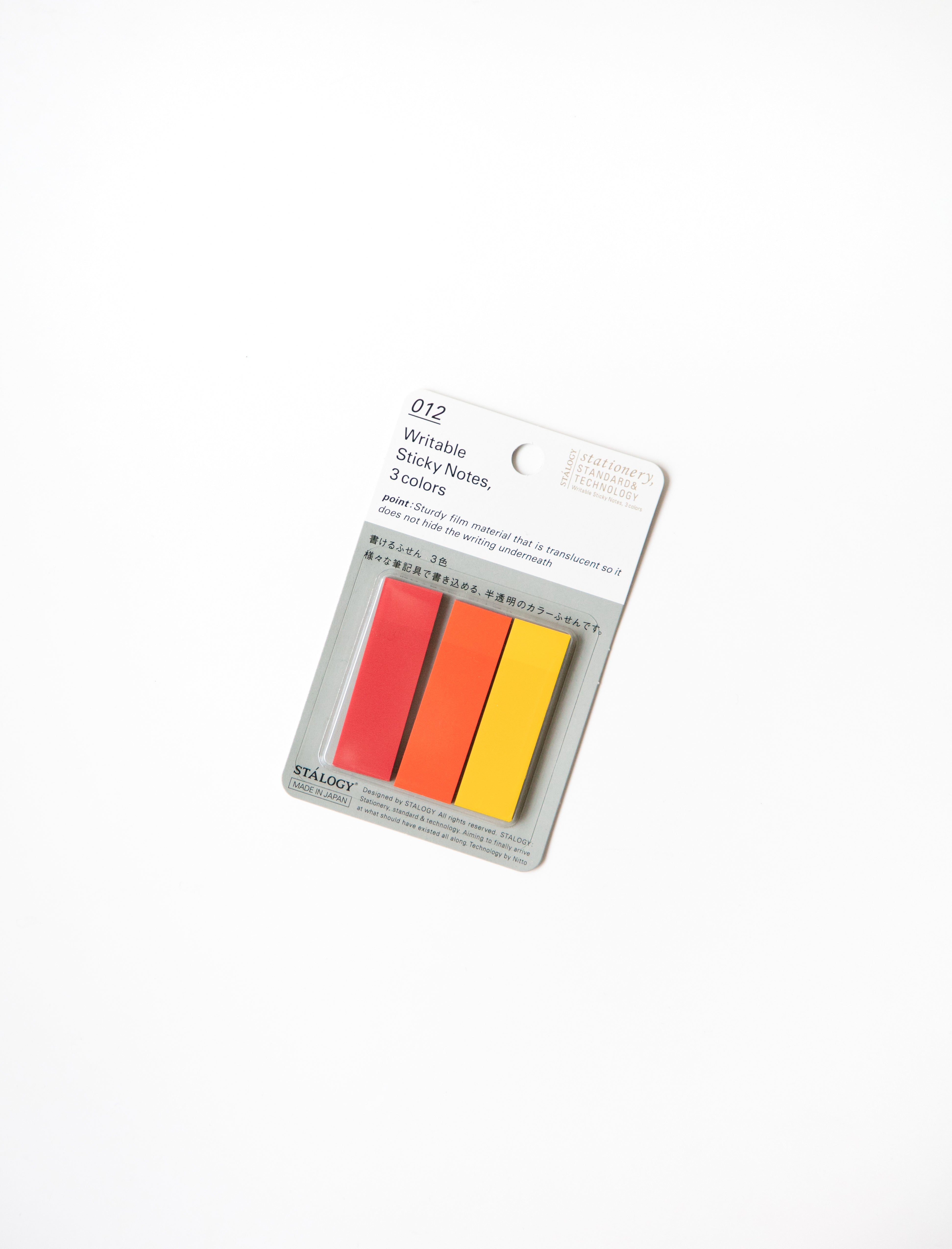 Stalogy Writable Sticky Notes A