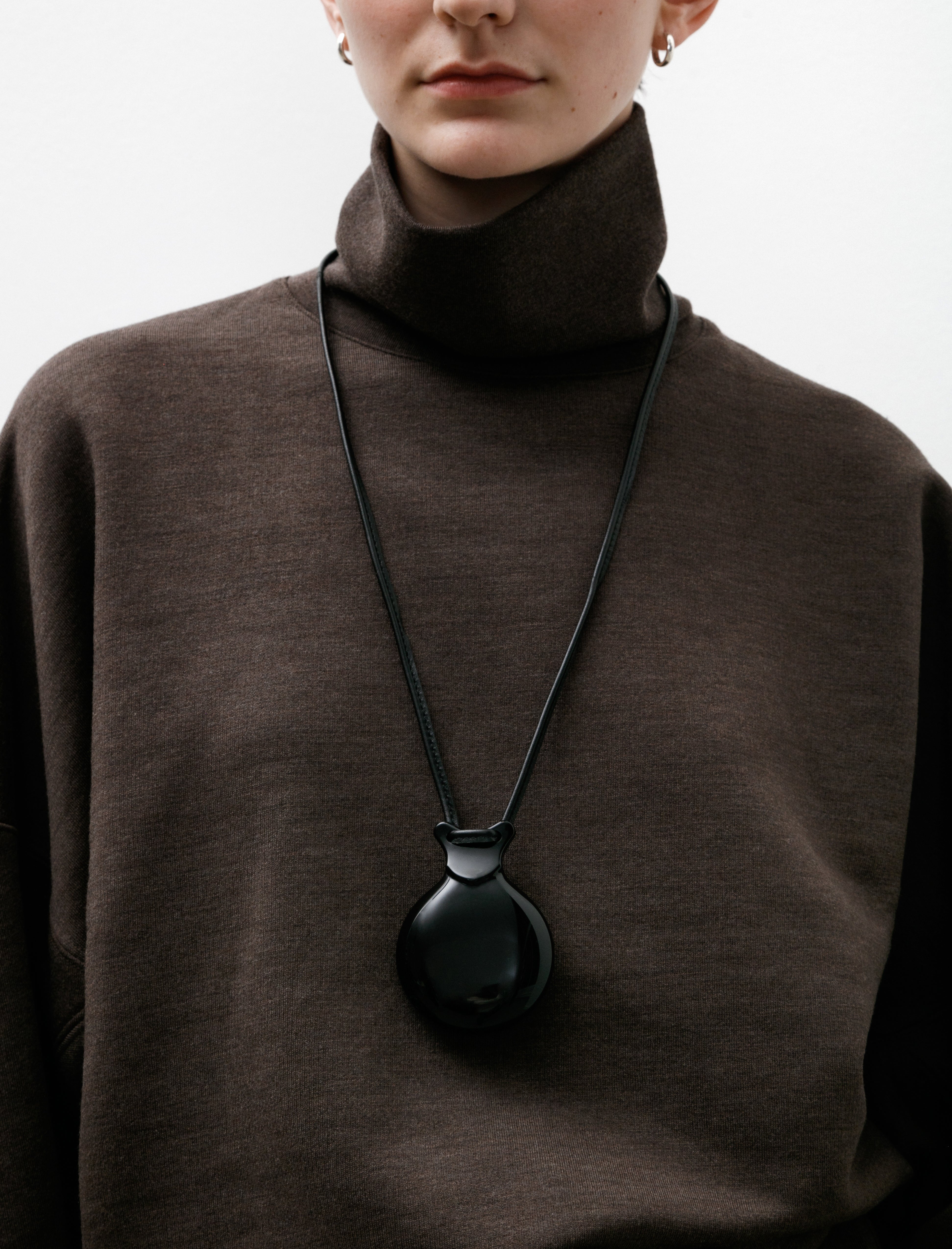 Lemaire Castanet Necklace Black