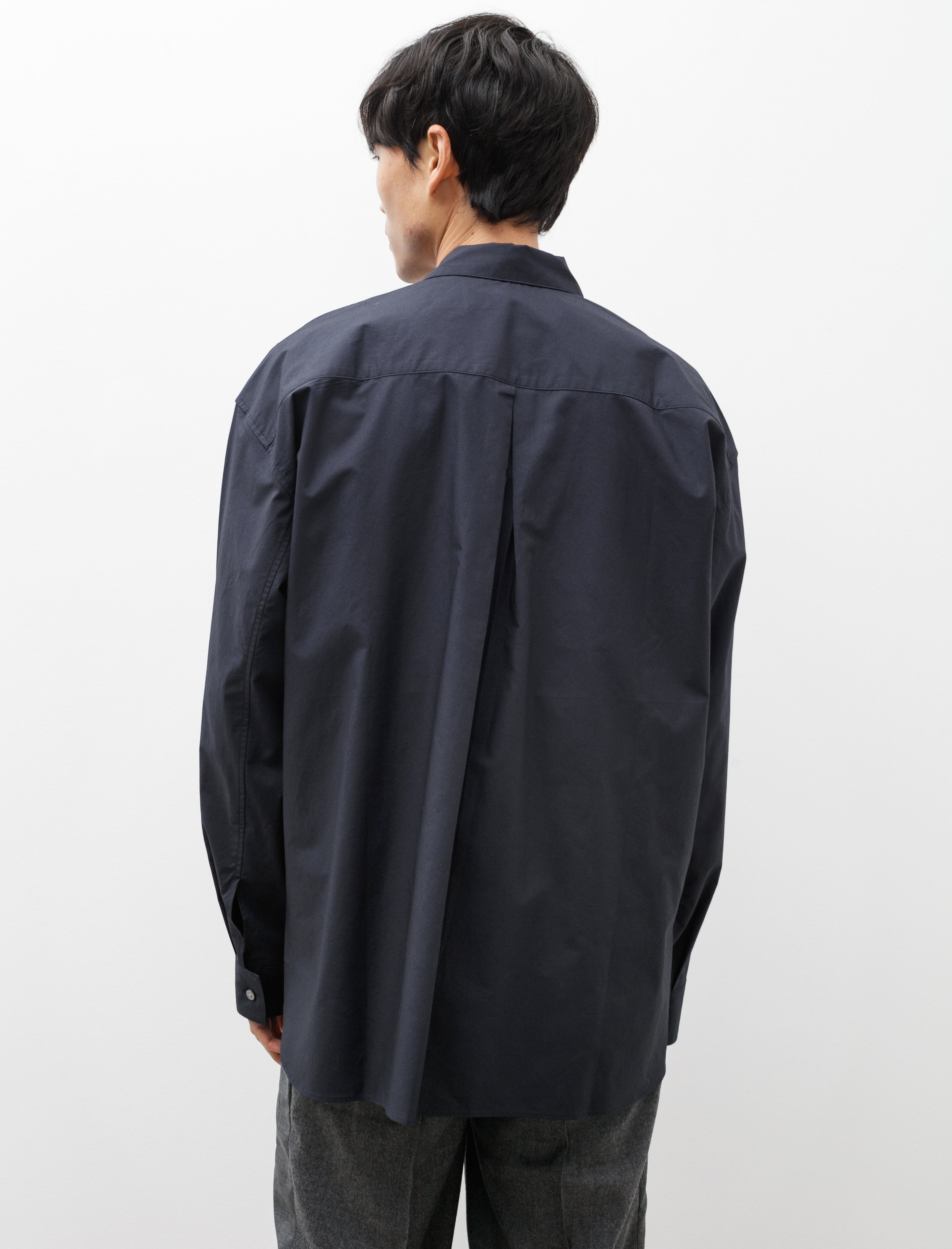 Polyploid Shirt Jacket C Navy – Neighbour