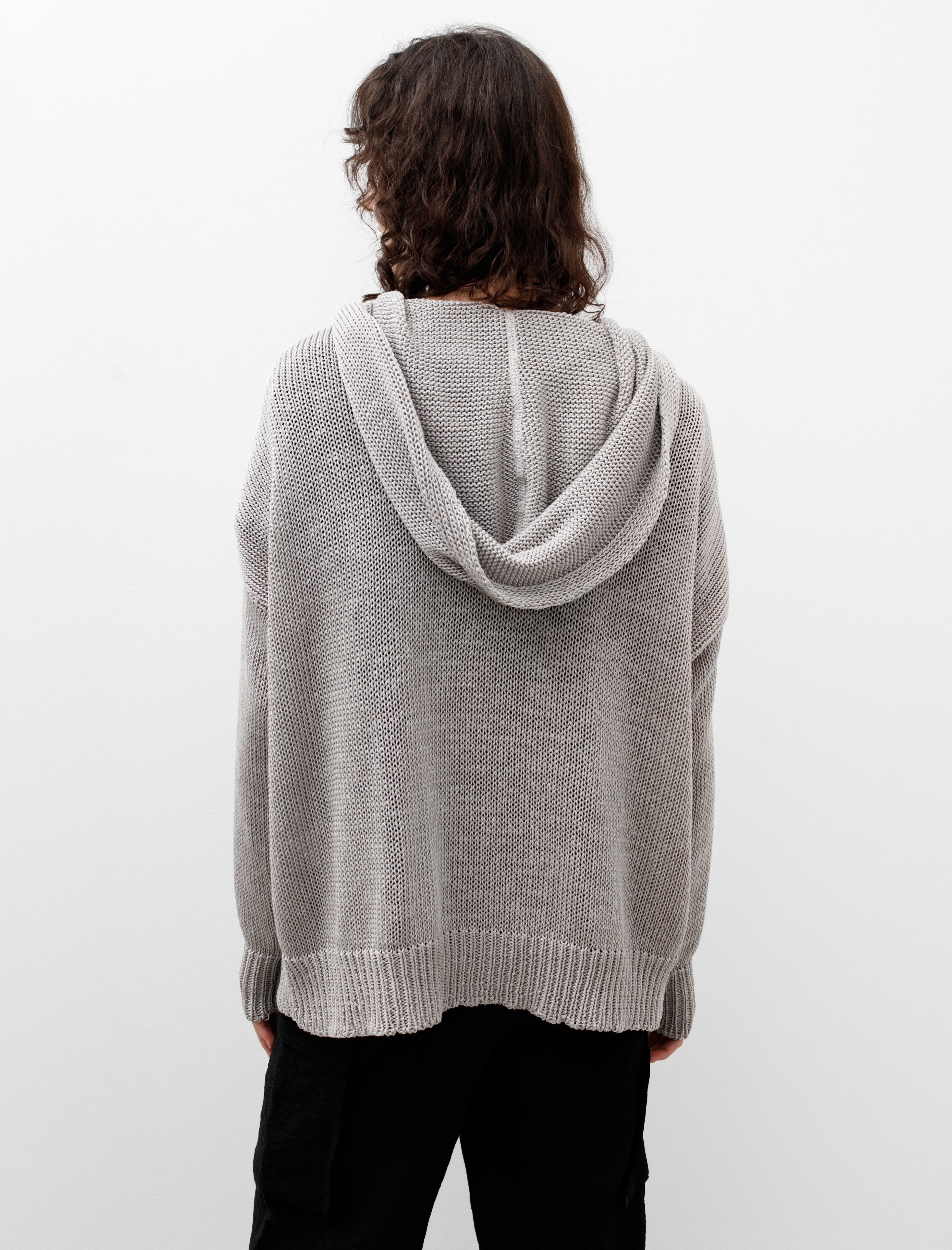 Hache Cool Tricot Sweater Pearl Grey