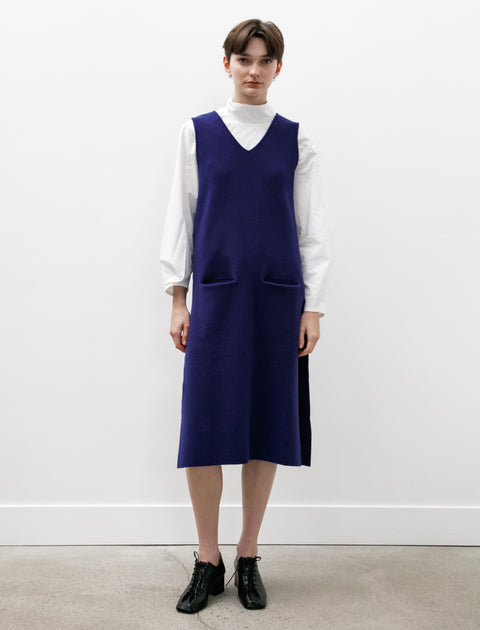 Eleph Over Dress Knit French Blue