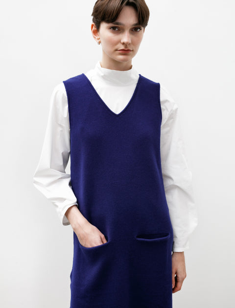 Eleph Over Dress Knit French Blue