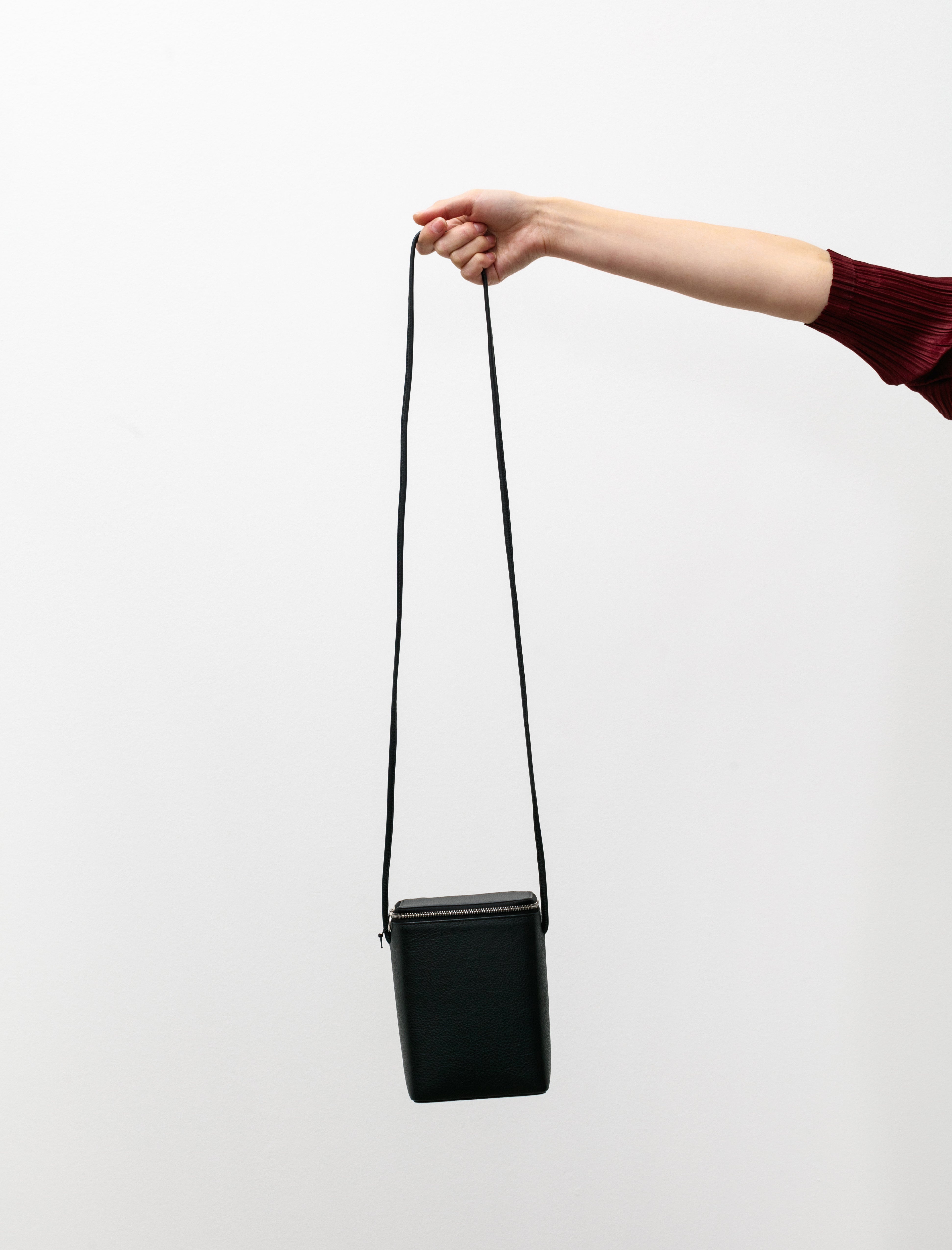 Zipped Box Shoulder Bag