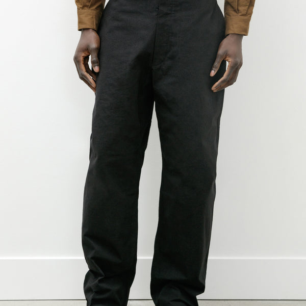 Site Jacket Contrast Stitch Gabardine Black