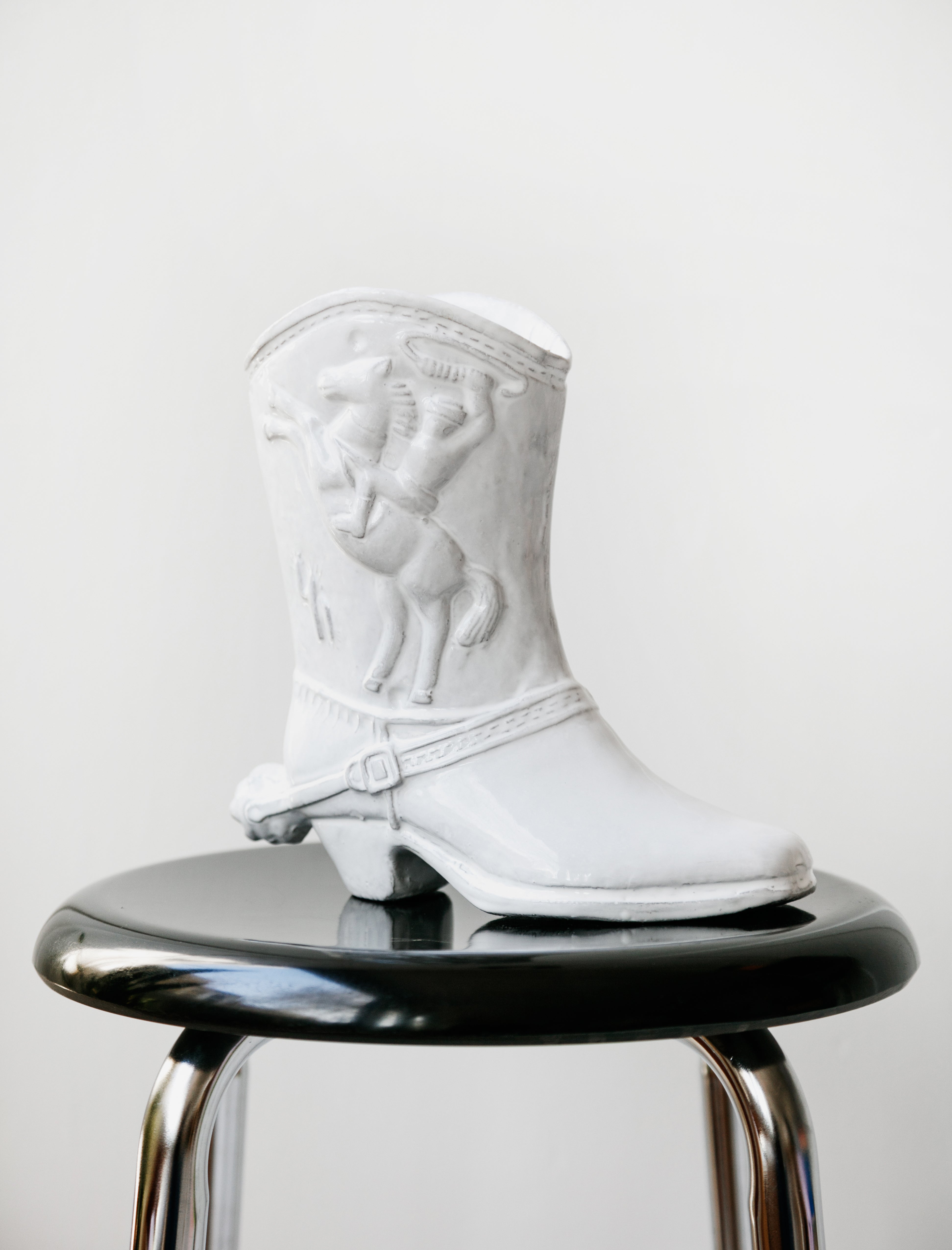 Astier de Villatte Tucson Left Boot Vase