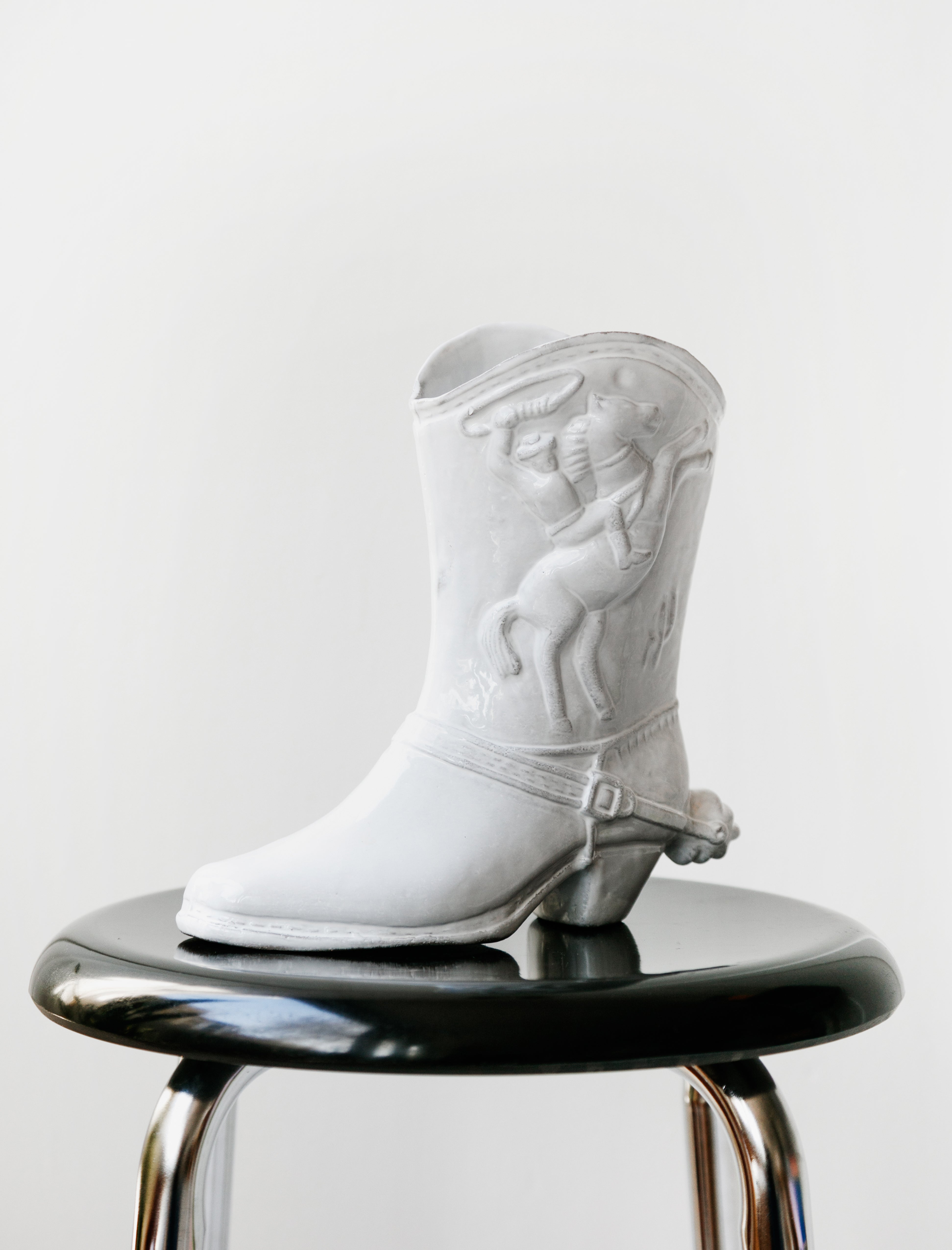 Astier de Villatte Tucson Right Boot Vase