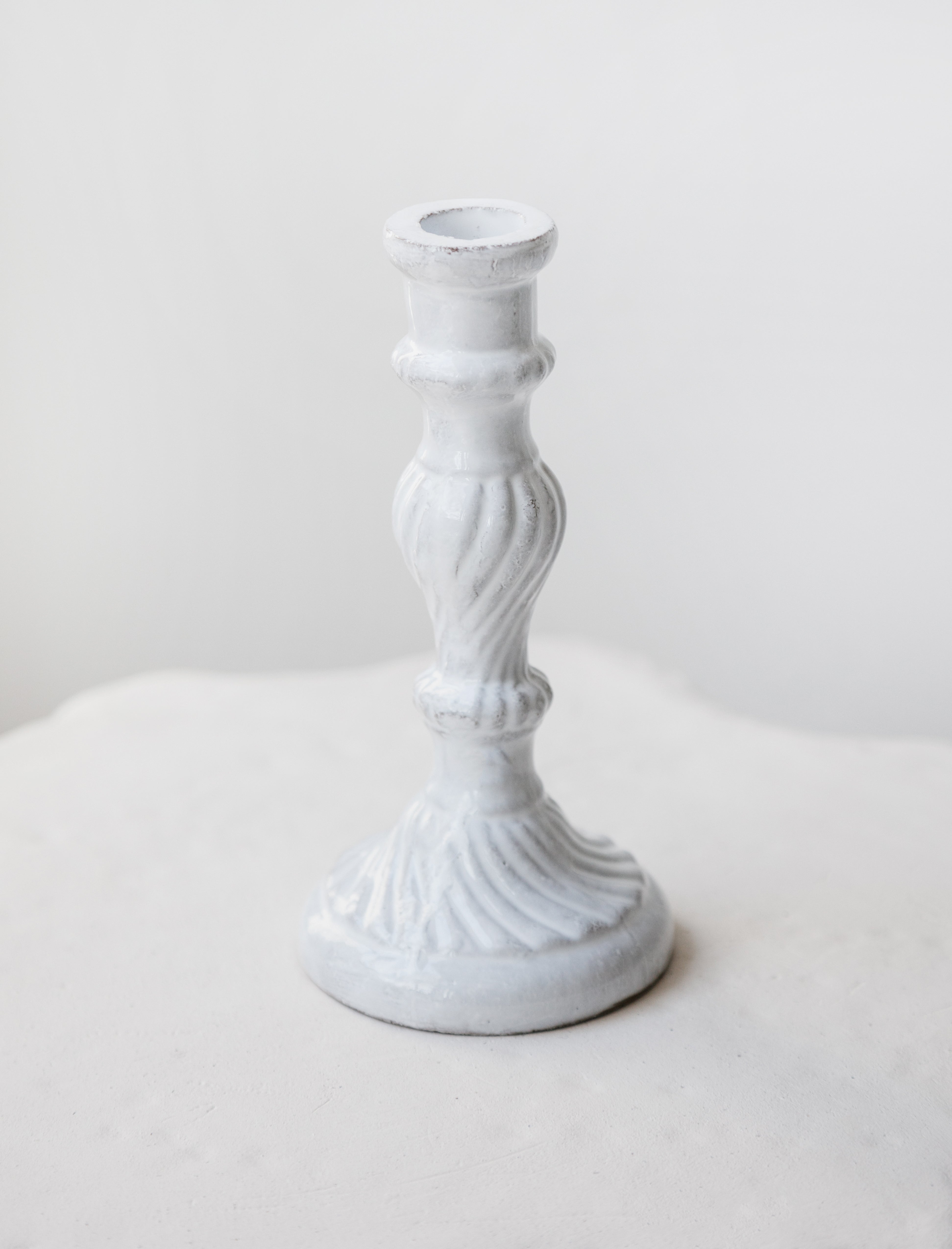 Astier de Villatte Small Peggy Candlestick