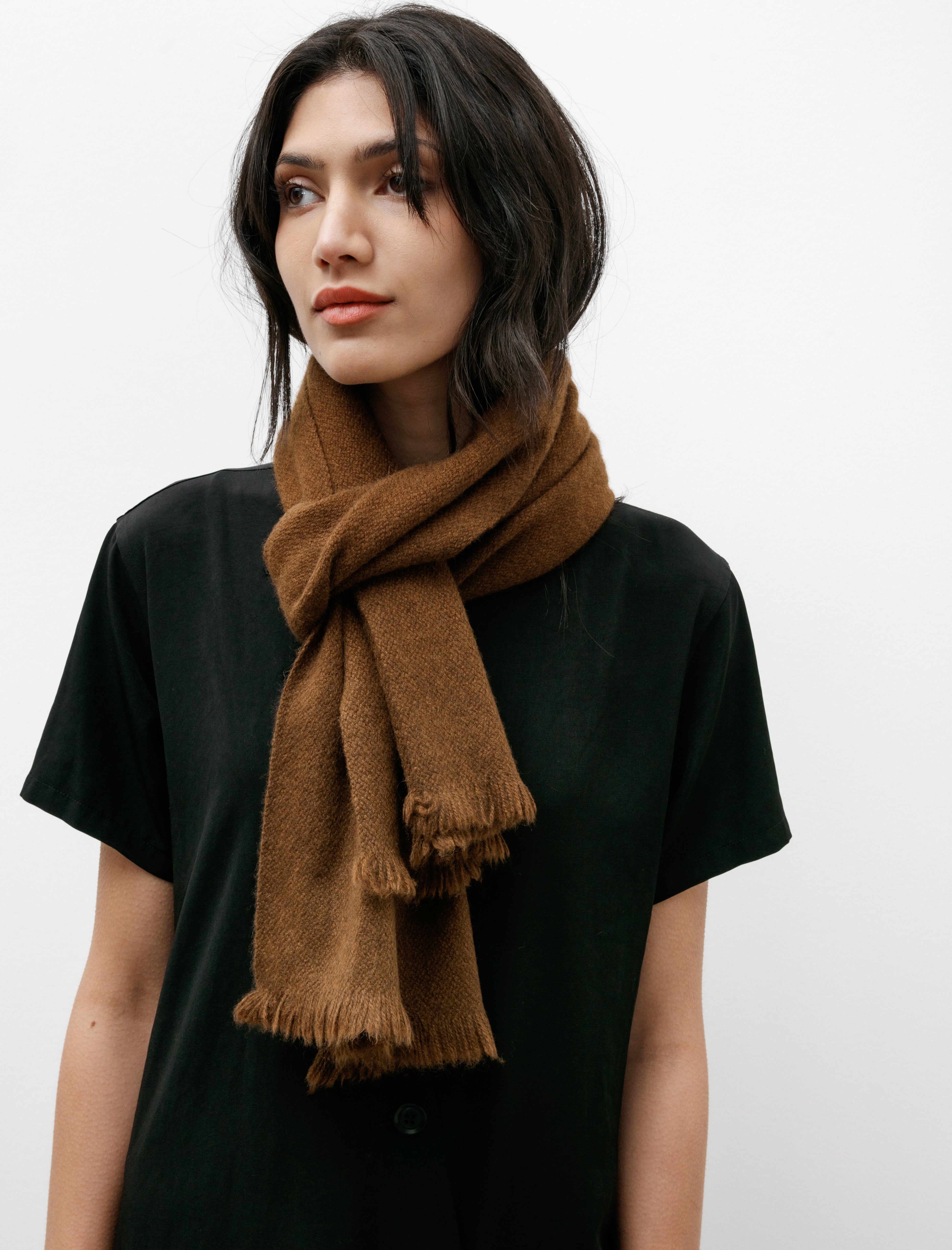 Norlha Nomad Classic Skinny Scarf Nutshell