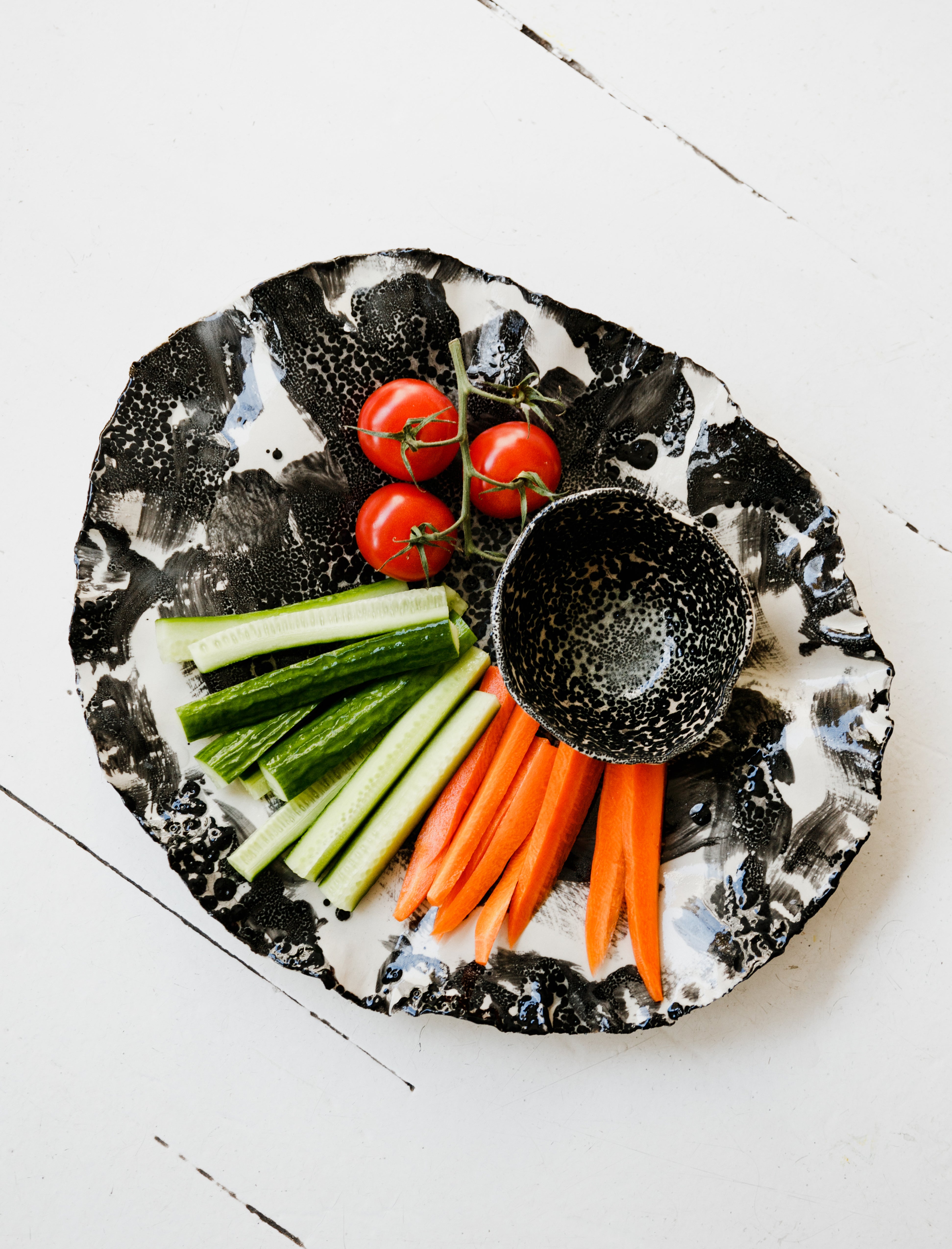 Nathalee Paolinelli Serving Platter and Matching Bowl