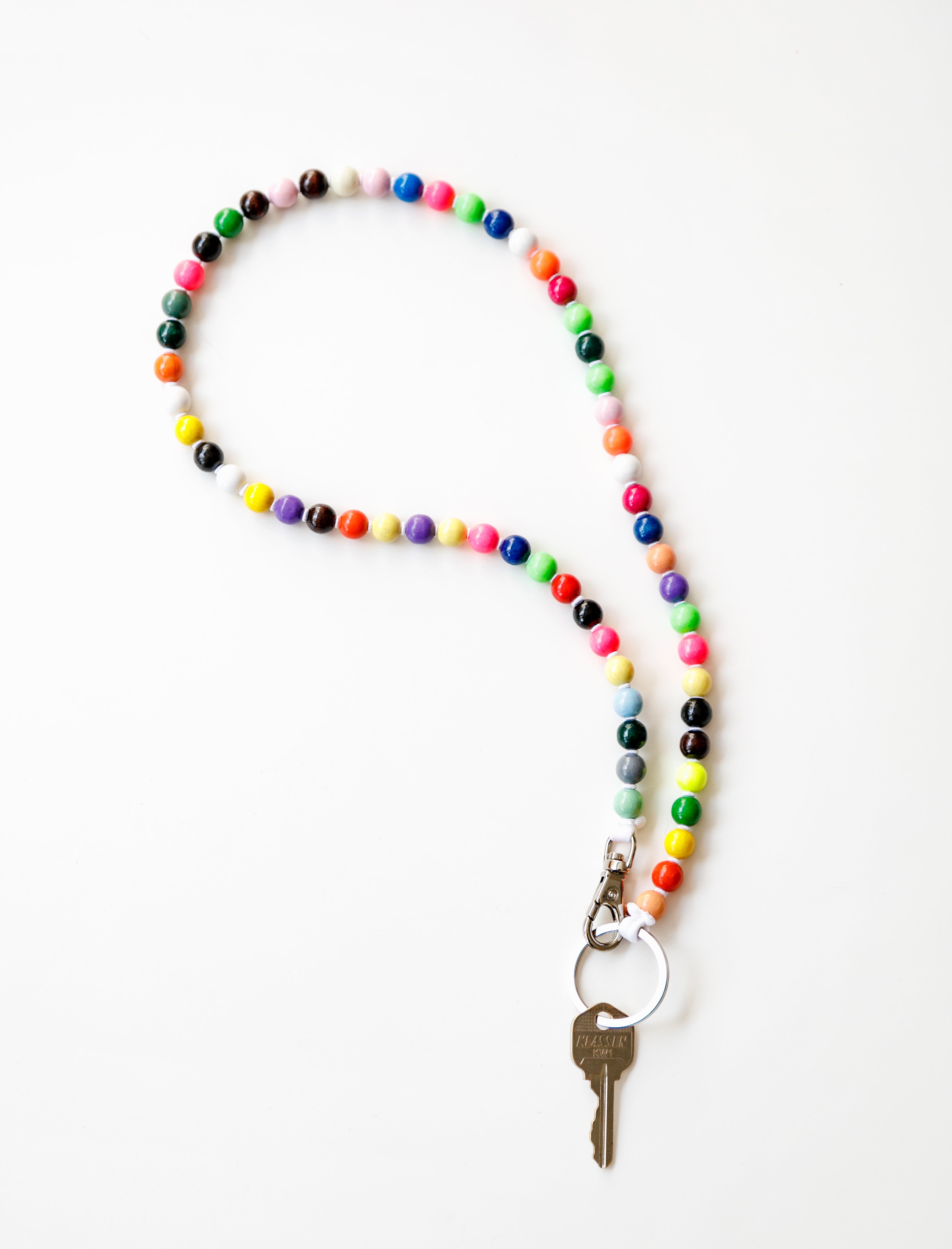 Ina Seifart Perlen Keyholder Long 10mm Beads