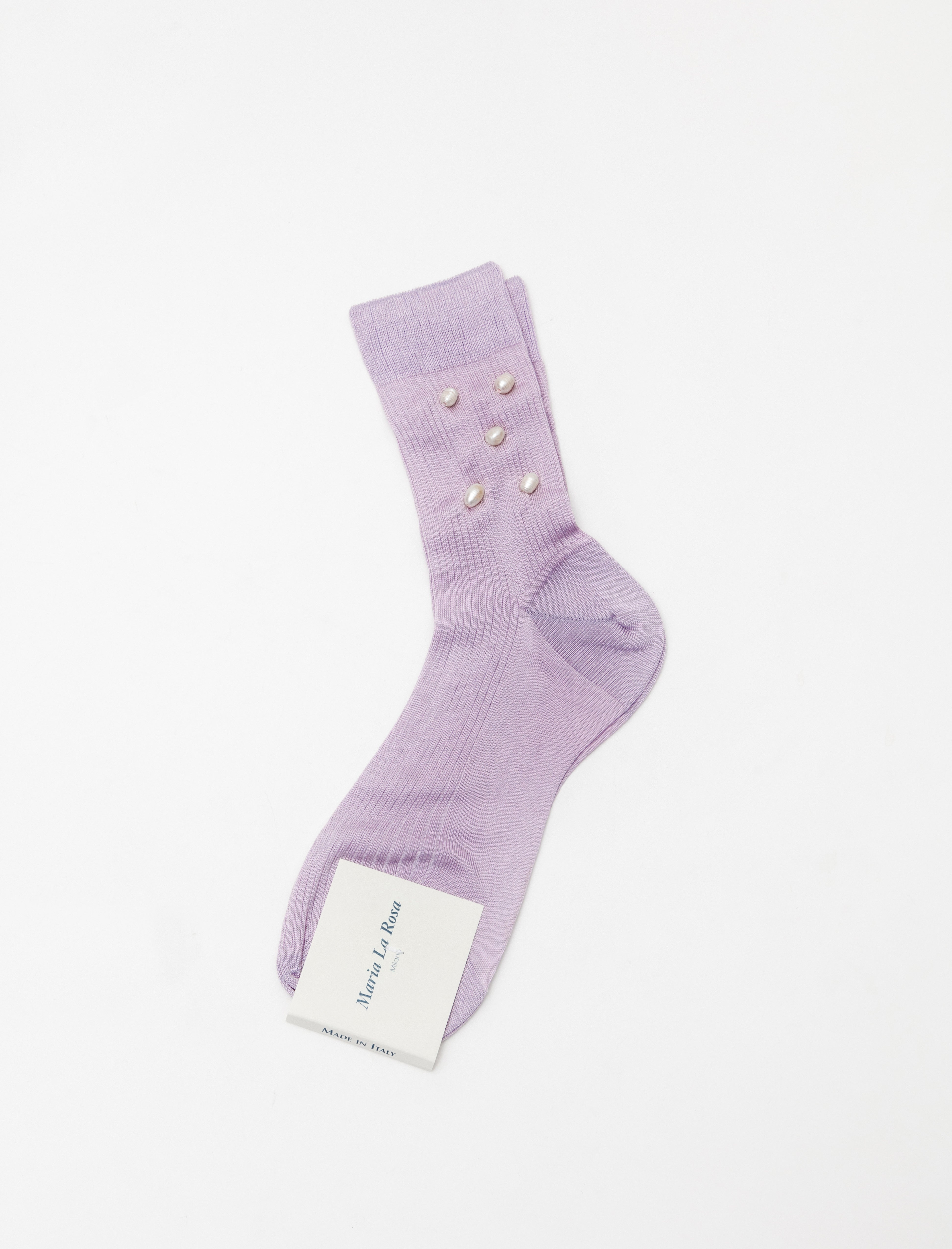 Maria La Rosa Pearl Socks Wisteria