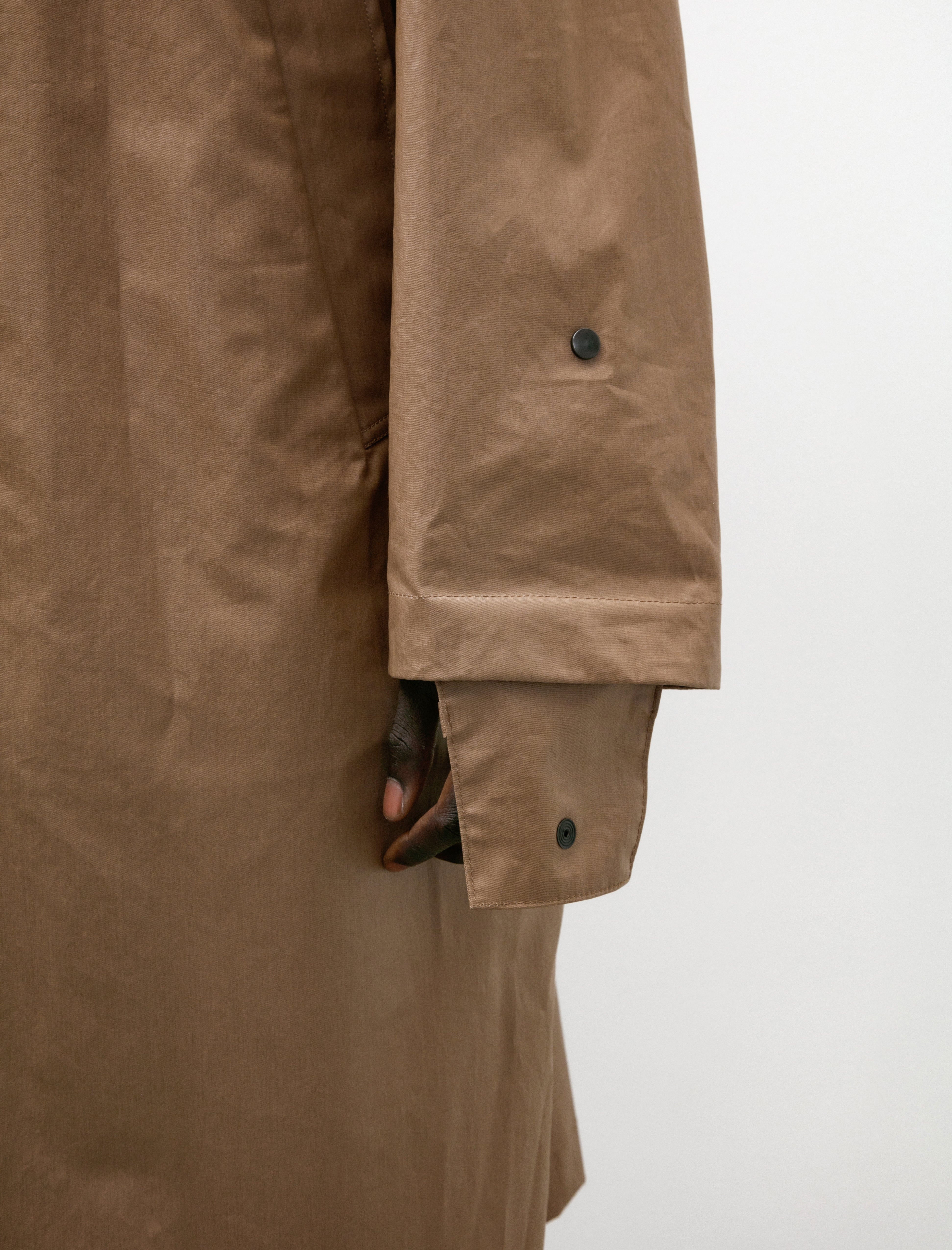 Lemaire Boxy Rain Coat Havana