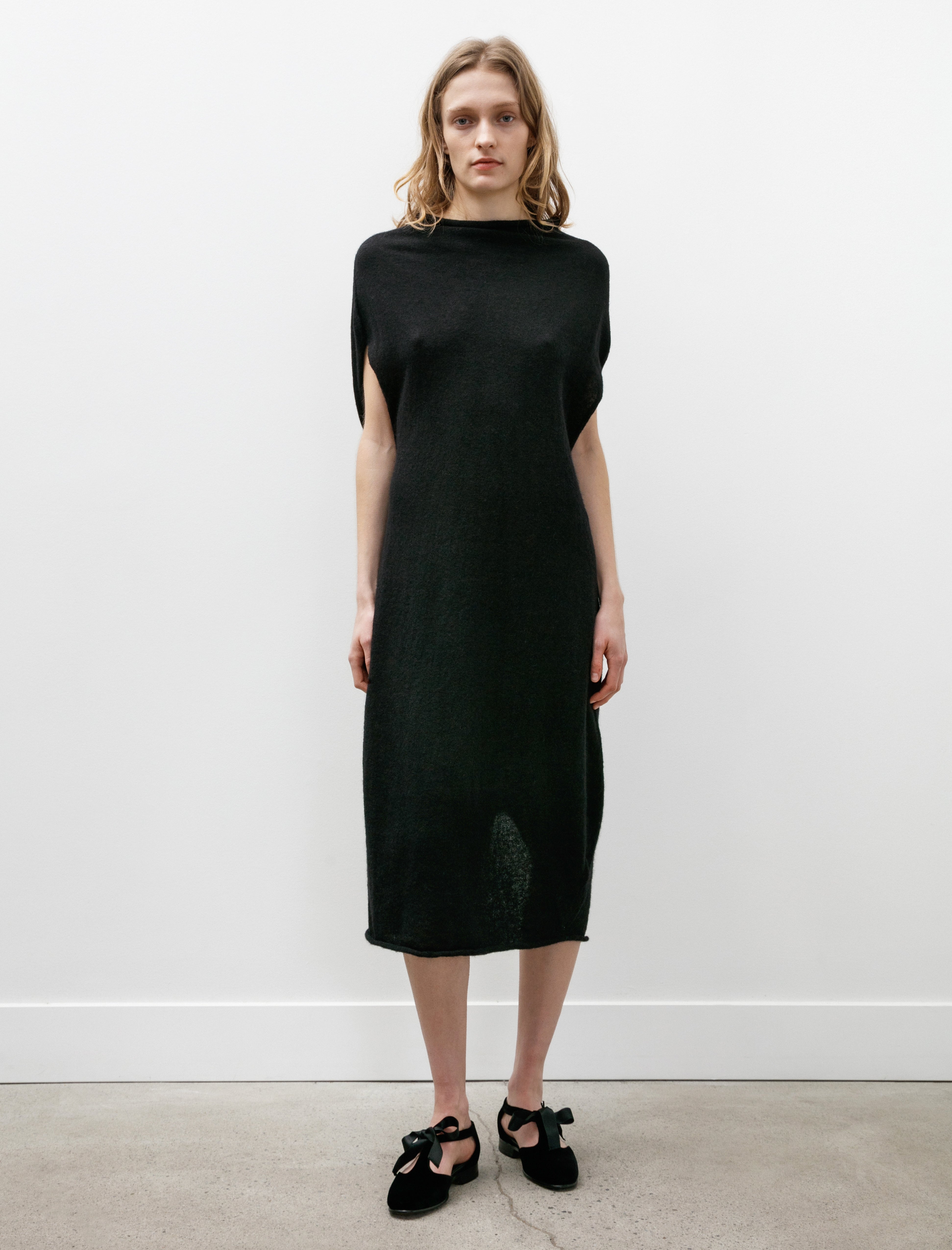 Lauren Manoogian Shoulder Dress Black