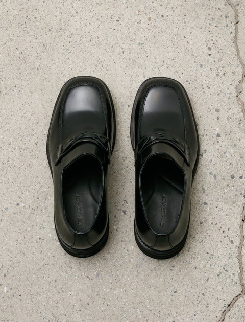 Our Legacy Nakano Shoe Glazed Black Leather M