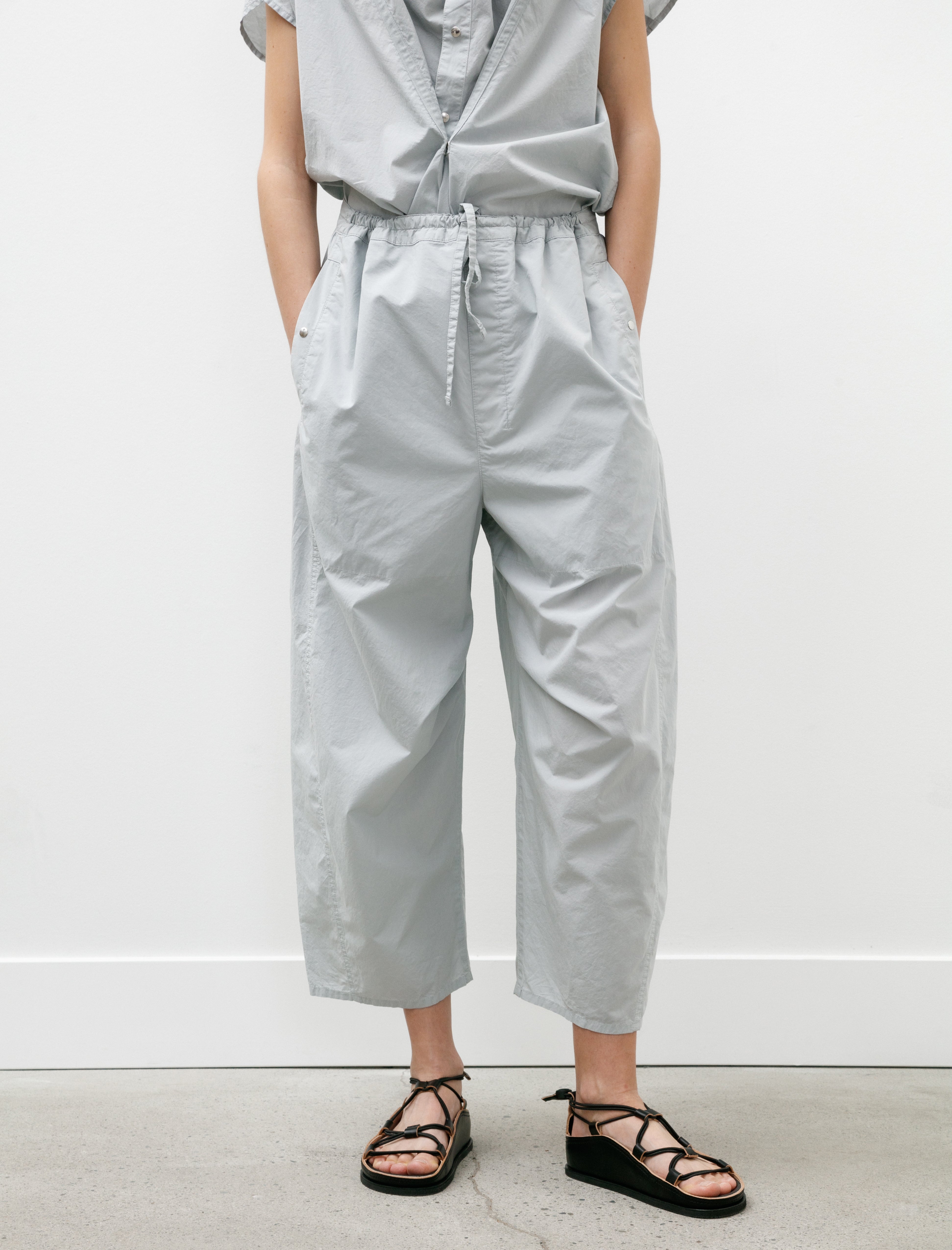 Lemaire Parachute Pants Cloud Grey