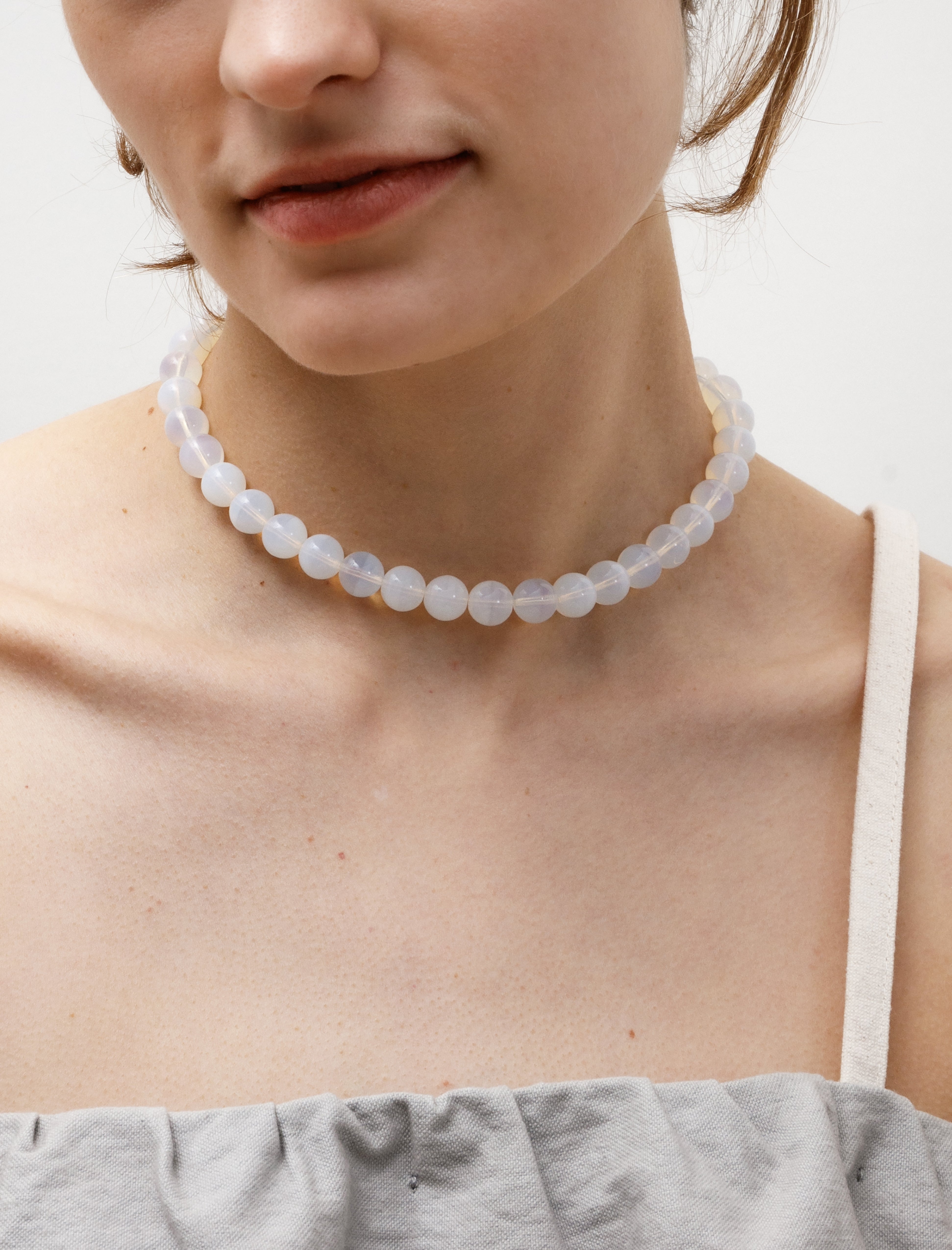 Sisi Joia Marie Necklace Opaline White