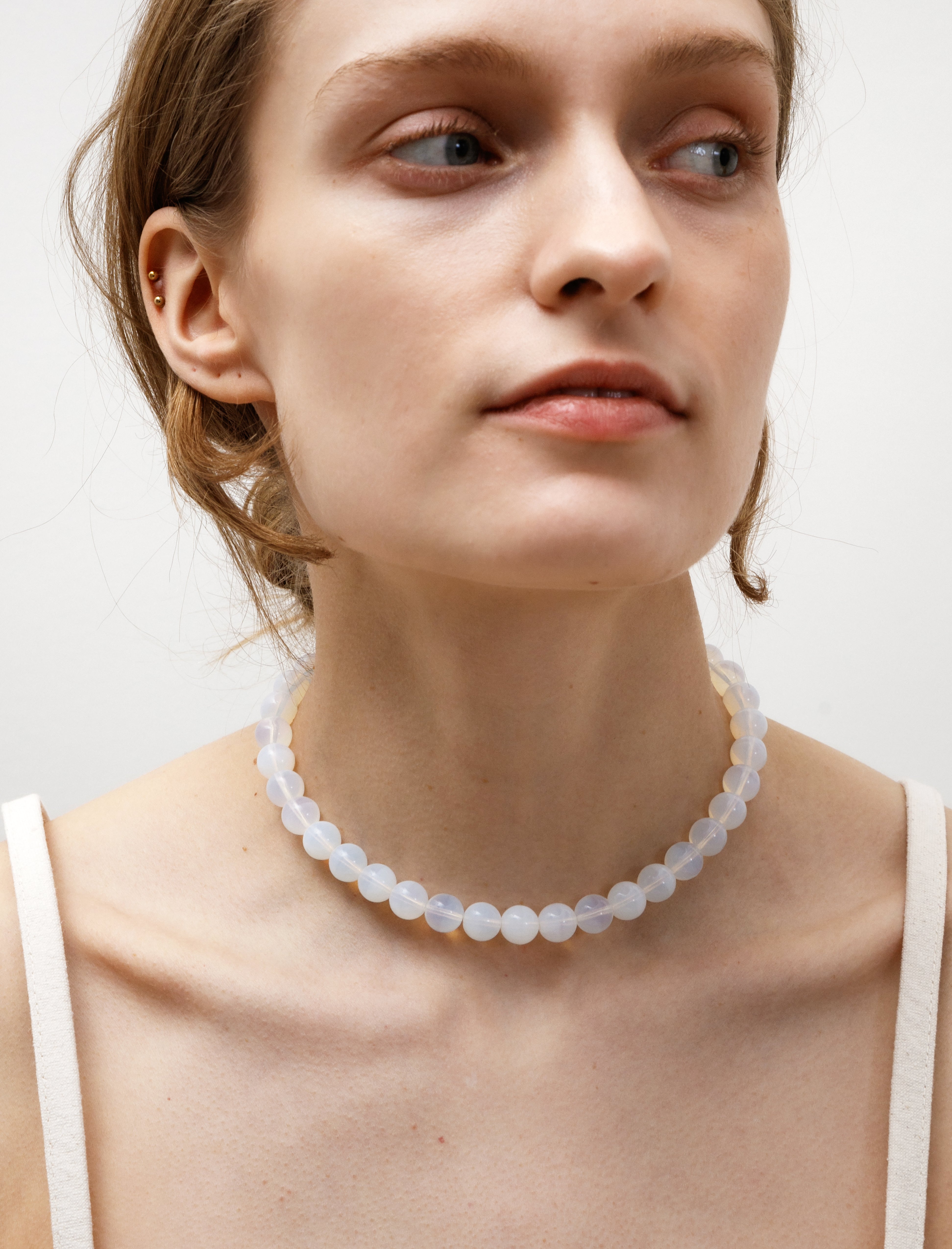 Sisi Joia Marie Necklace Opaline White