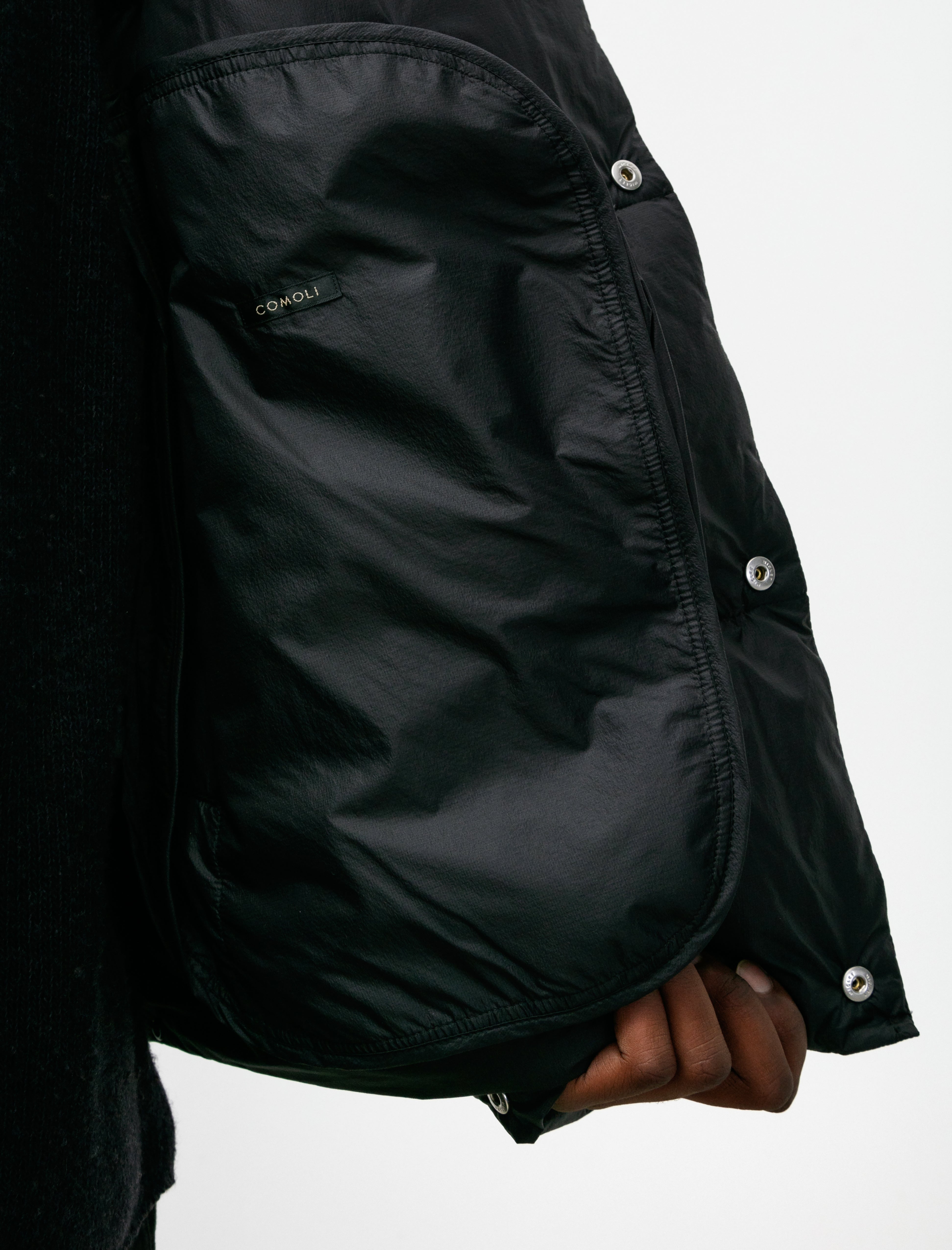 Comoli Down Jacket Black