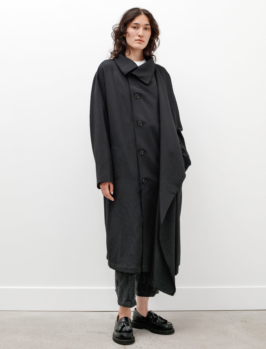 Y's by Yohji Yamamoto Plush Coat Black – Neighbour