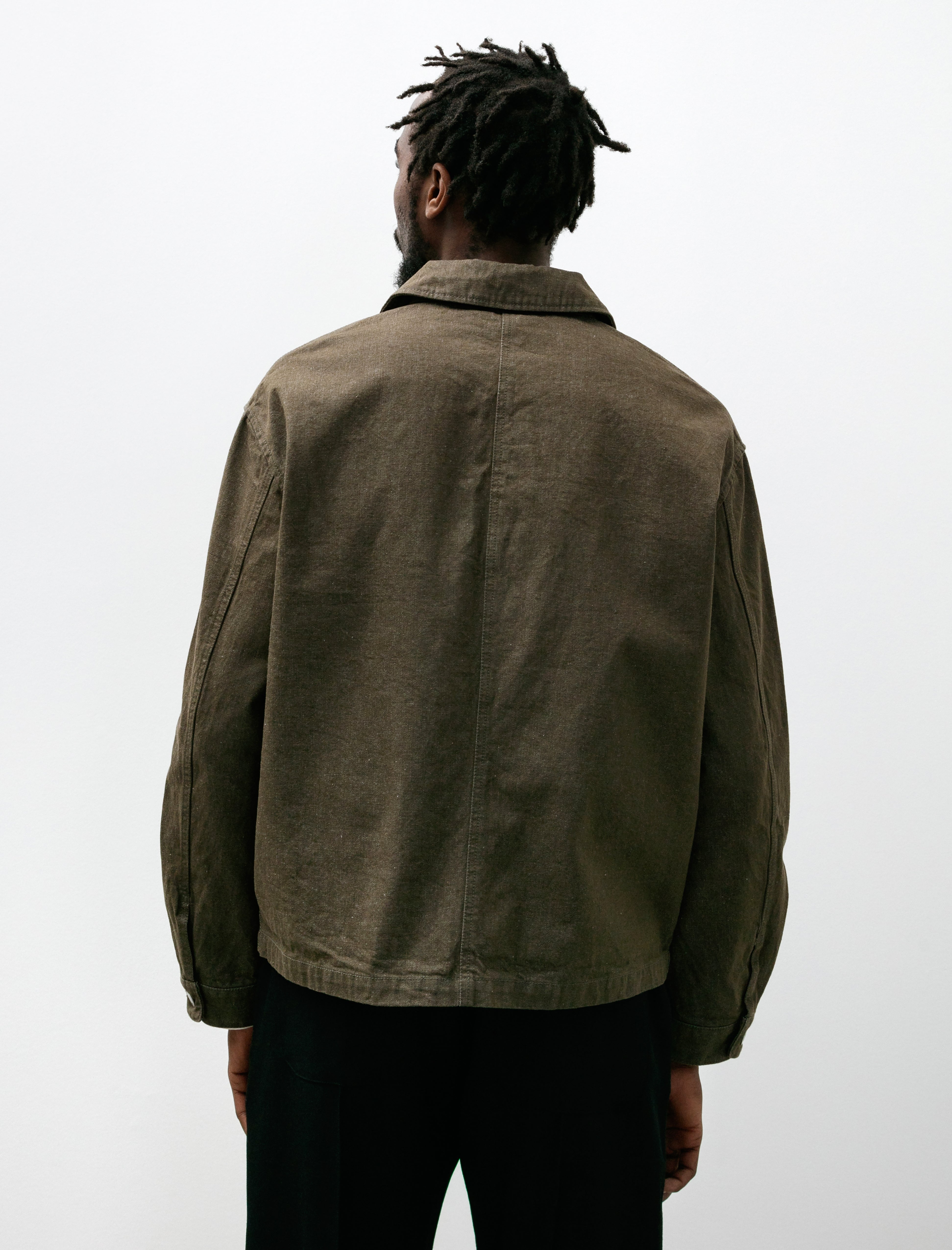 James Coward Replica Jacket Brown One Wash Denim