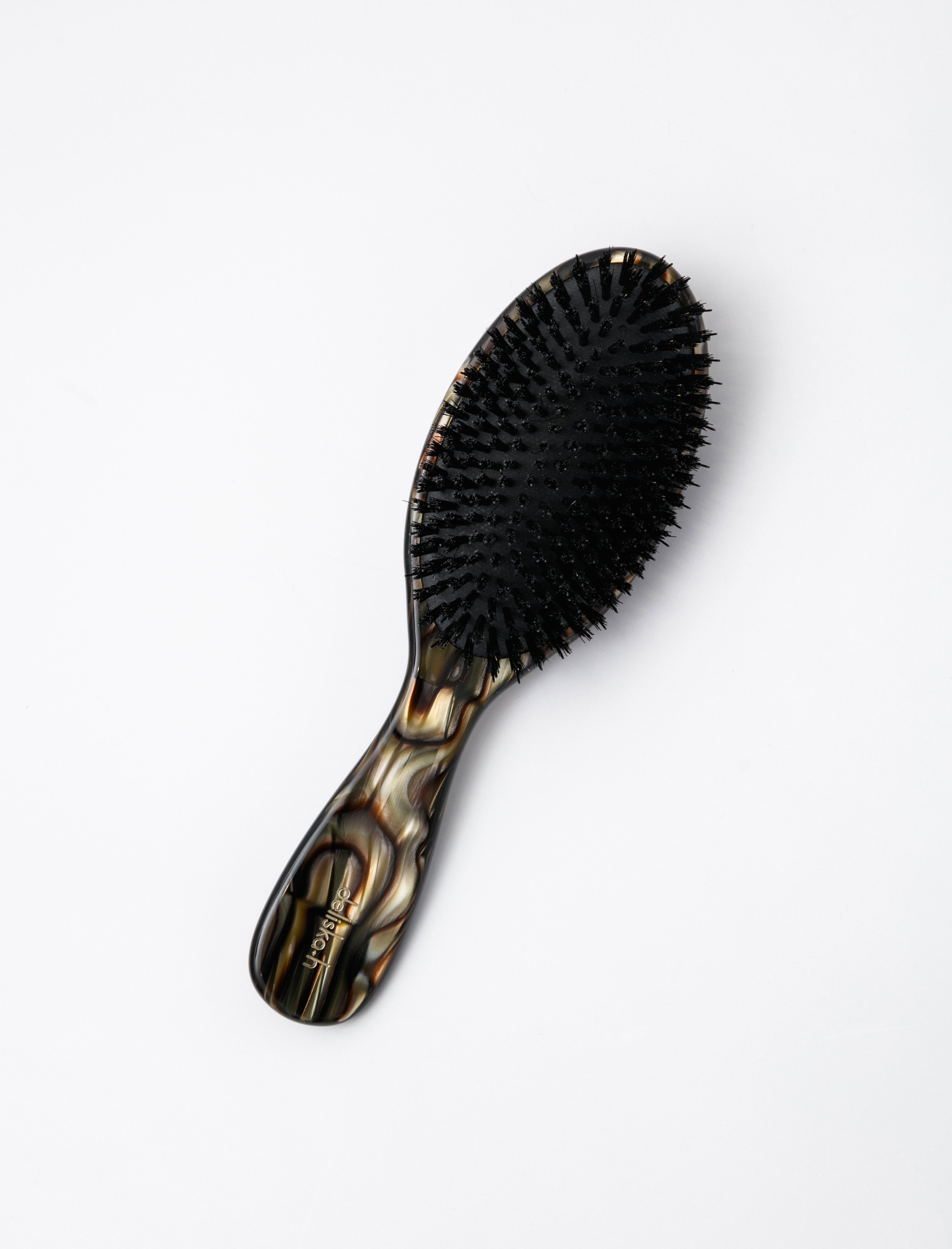 Deliska Hairbrush Nylon/Boar Onyx